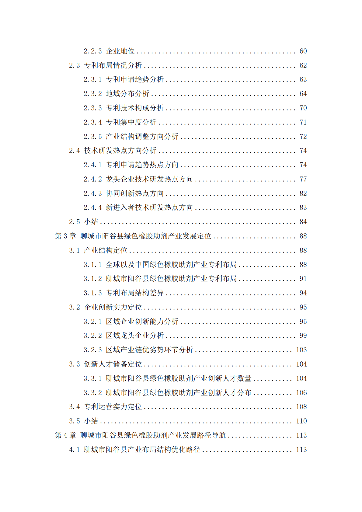 绿色橡胶助剂（高端化工）产业专利导航报告 第3页