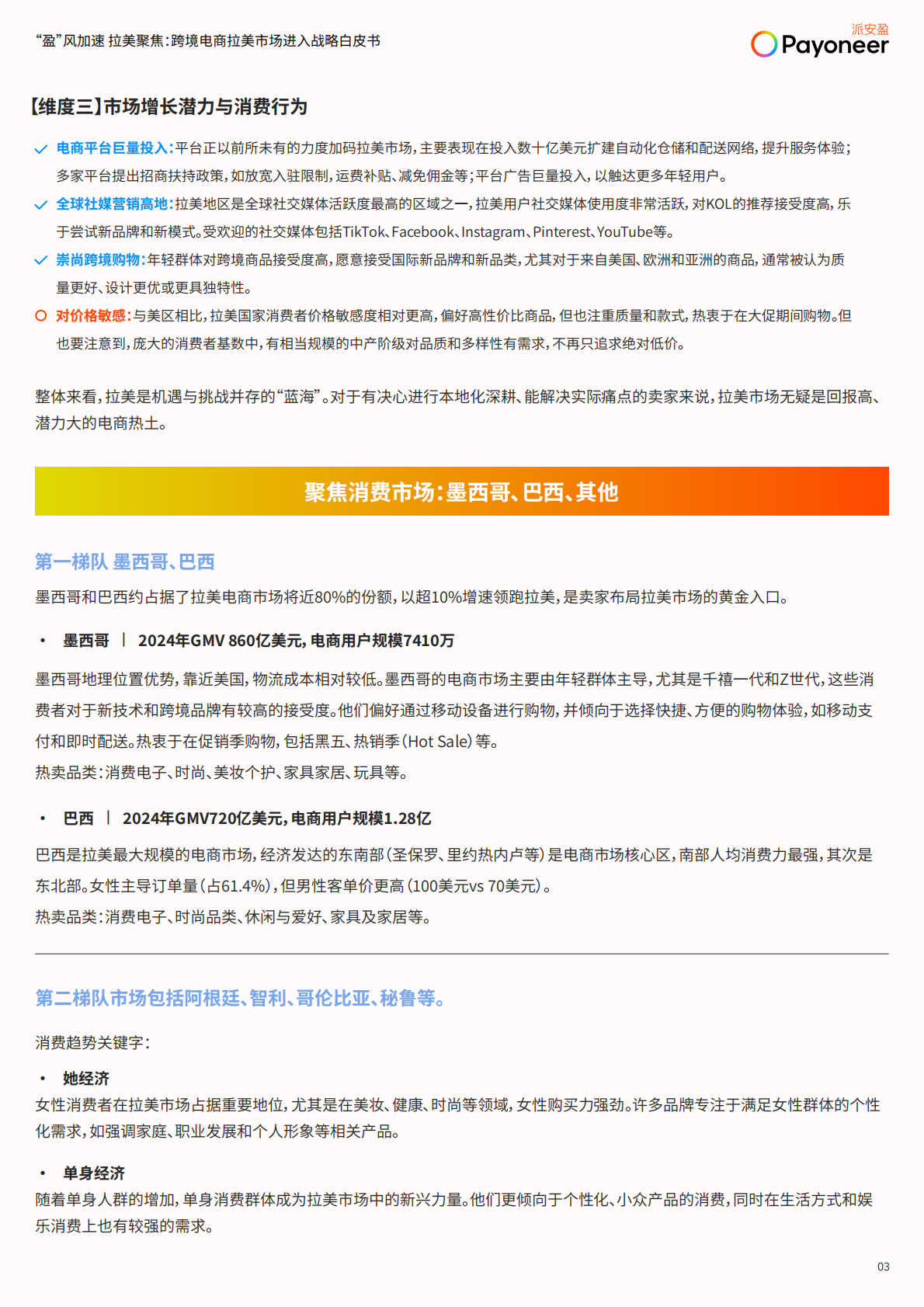 2025盈风加速拉美聚焦跨境电商拉美市场进入战略白皮书-派安盈 第4页
