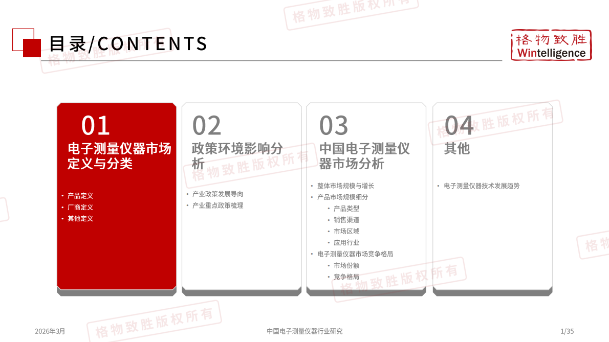 2026年中国电子测量仪器市场白皮书-格物致胜 第2页