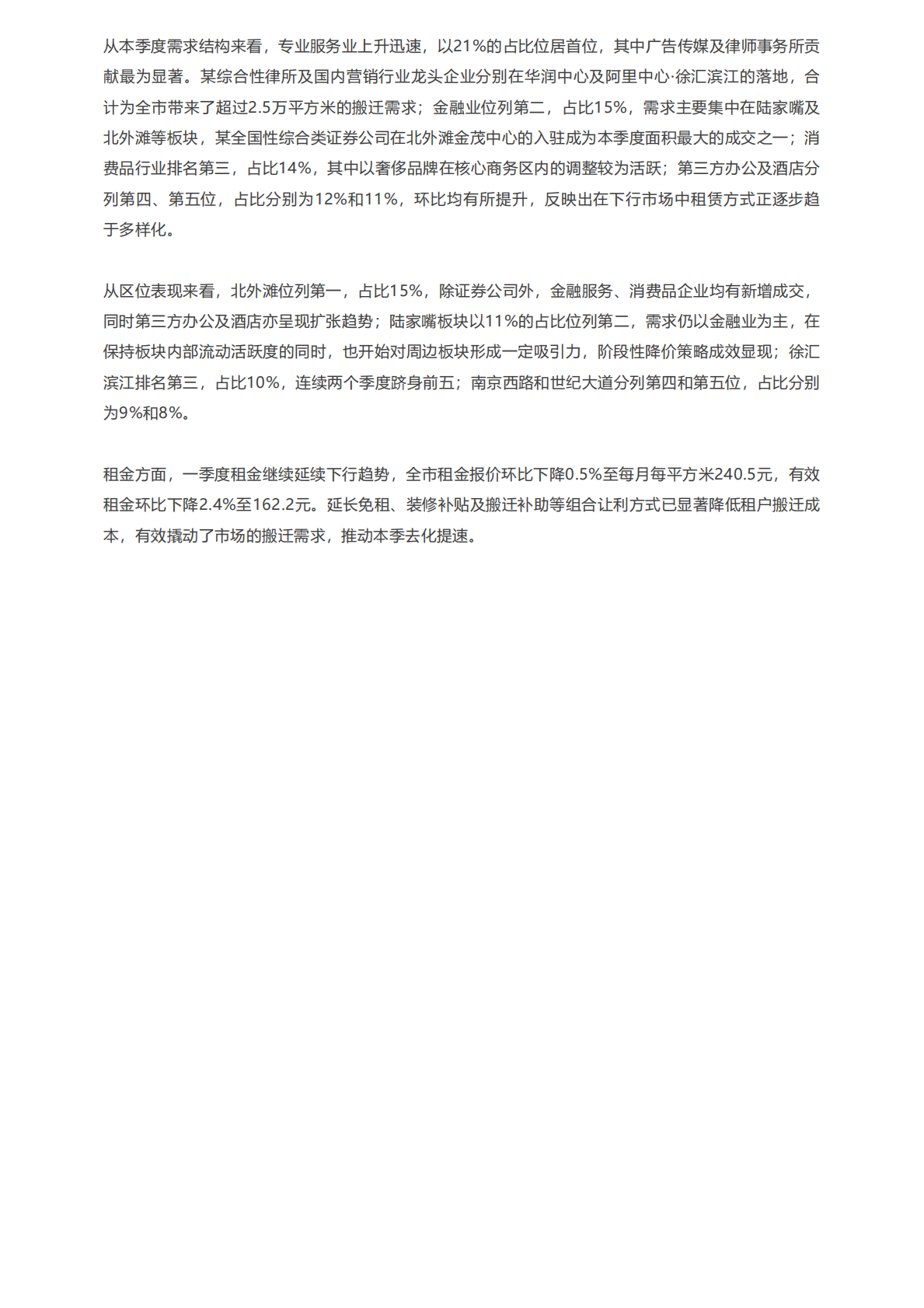 2026年第一季度上海房地产市场回顾-CBRF 第4页
