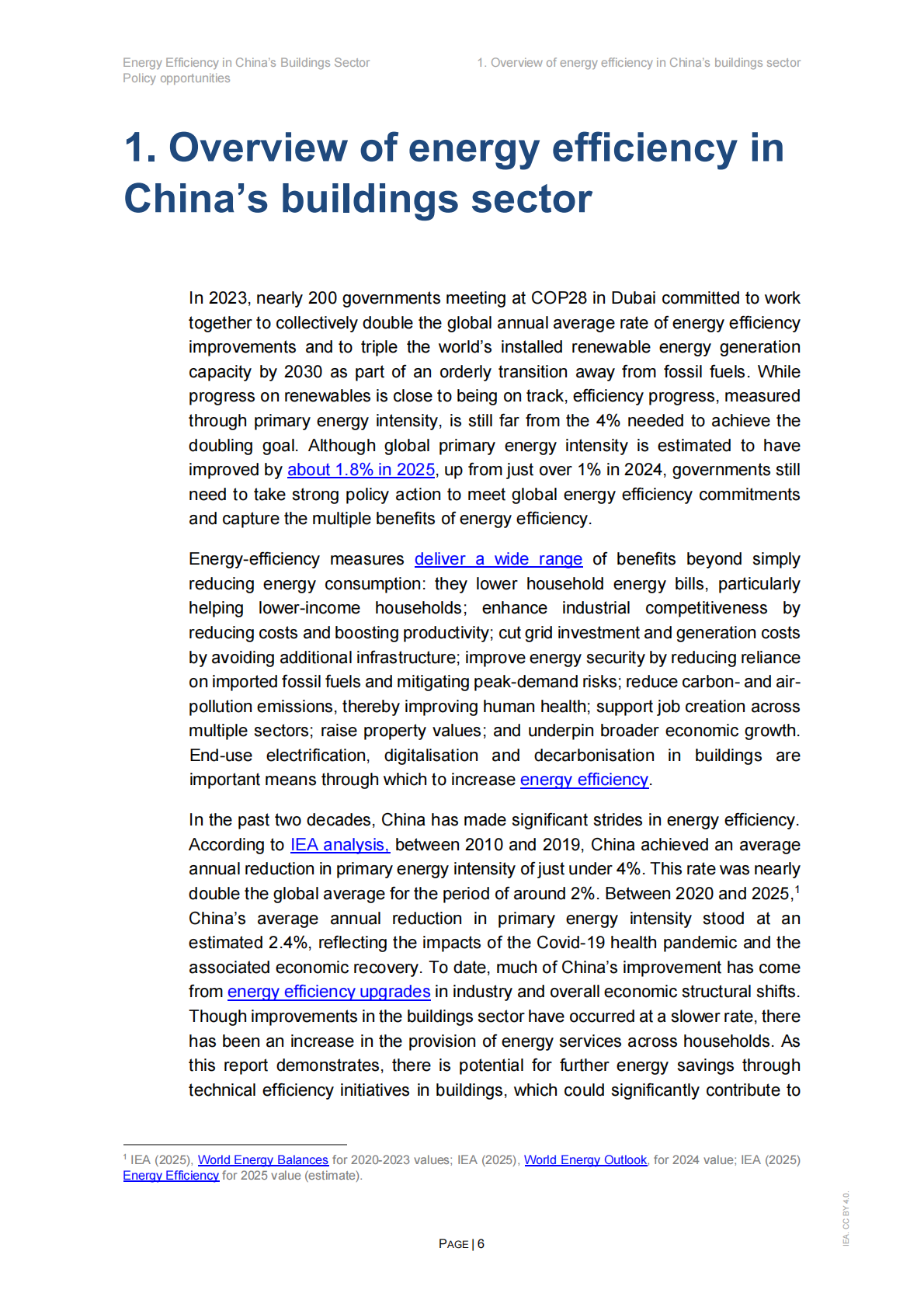 2026年中国建筑部门能源效率：政策机遇研究报告（英文版）-IEA国际能源署 第6页