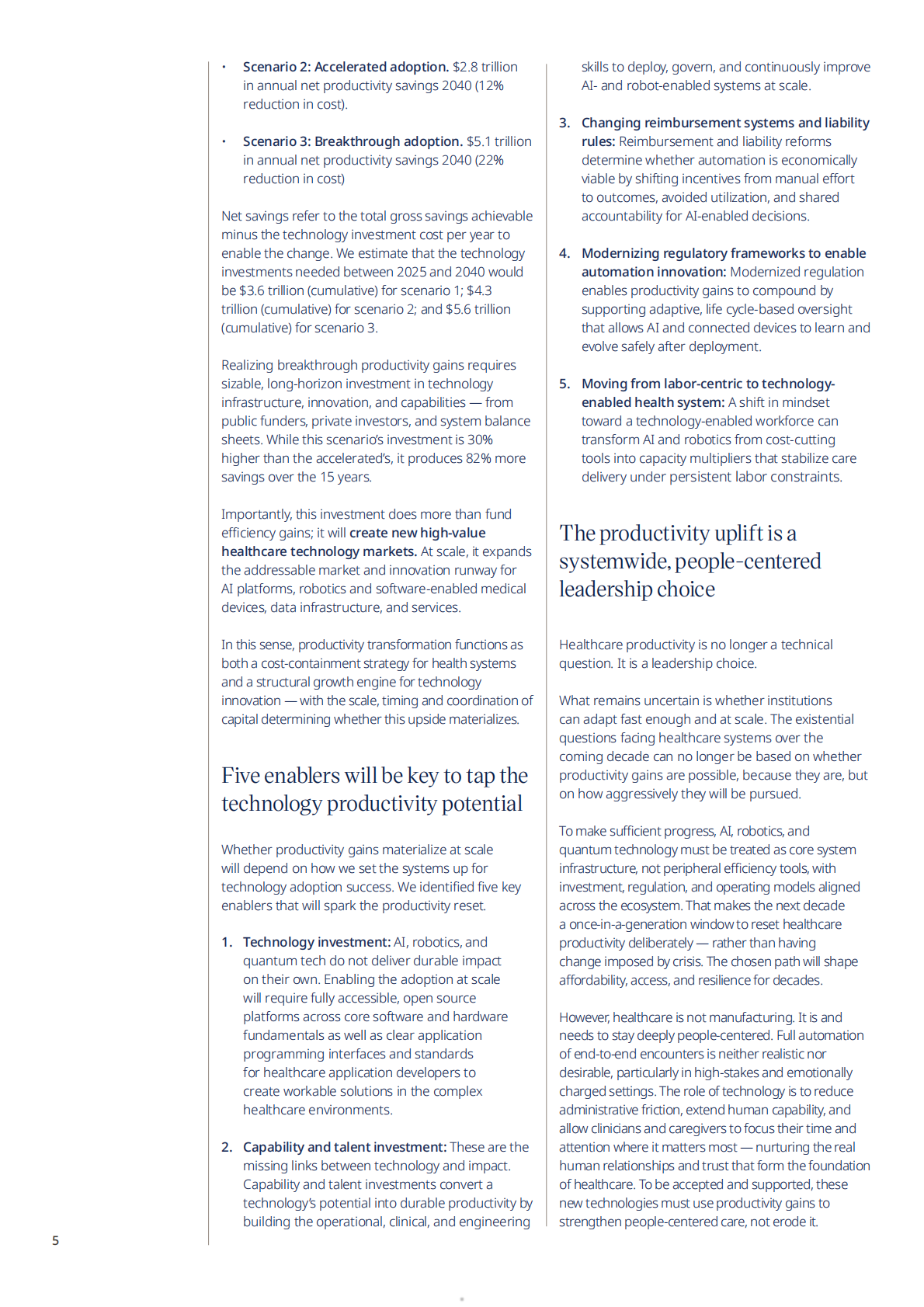 2026医疗生产力重构报告&mdash;&mdash;AI、机器人与量子技术的应用前景量化分析（英文版）-奥纬咨询 第5页