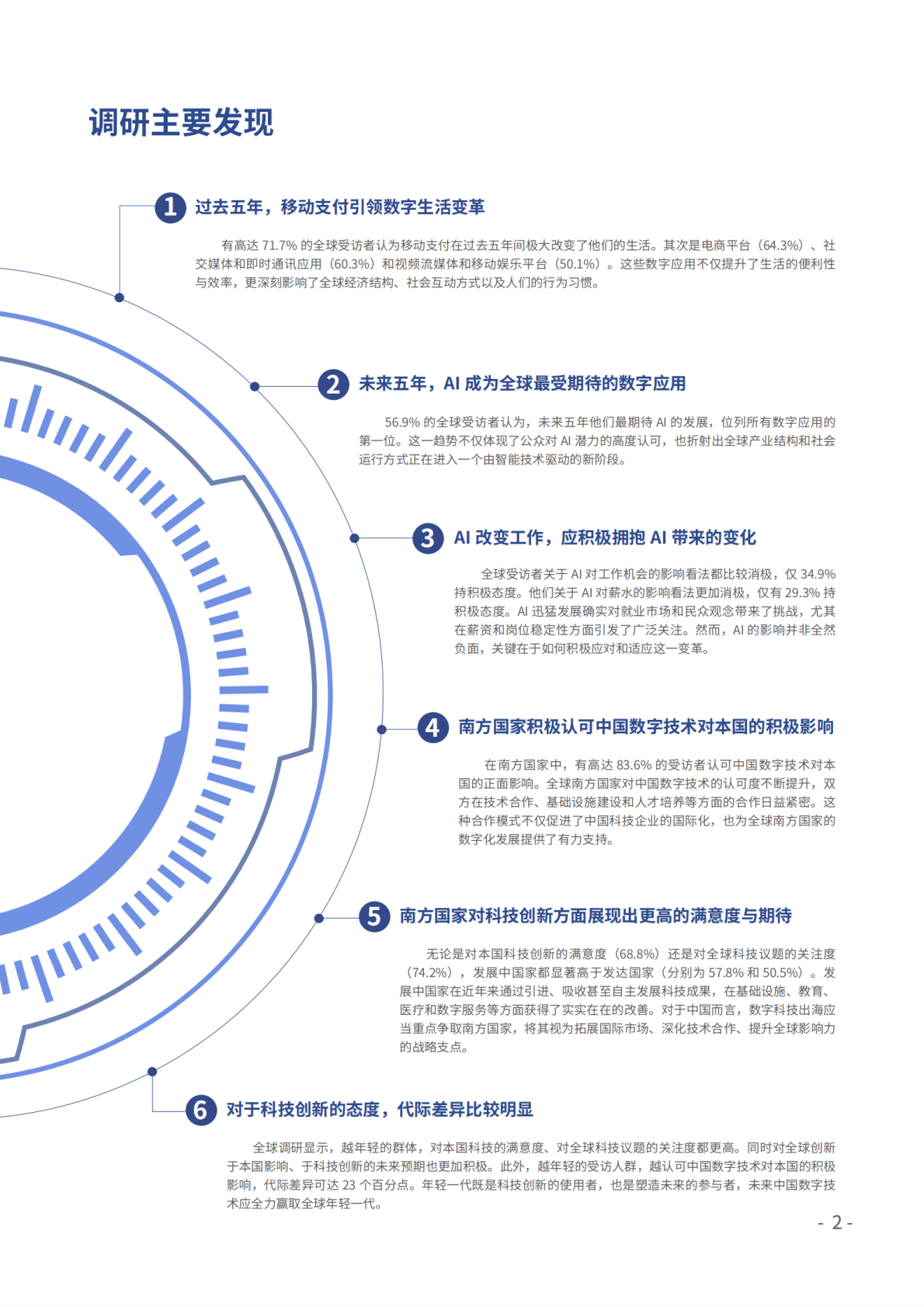 2025全球数字技术认知报告-中国人民大学全球民意调查中心 第3页