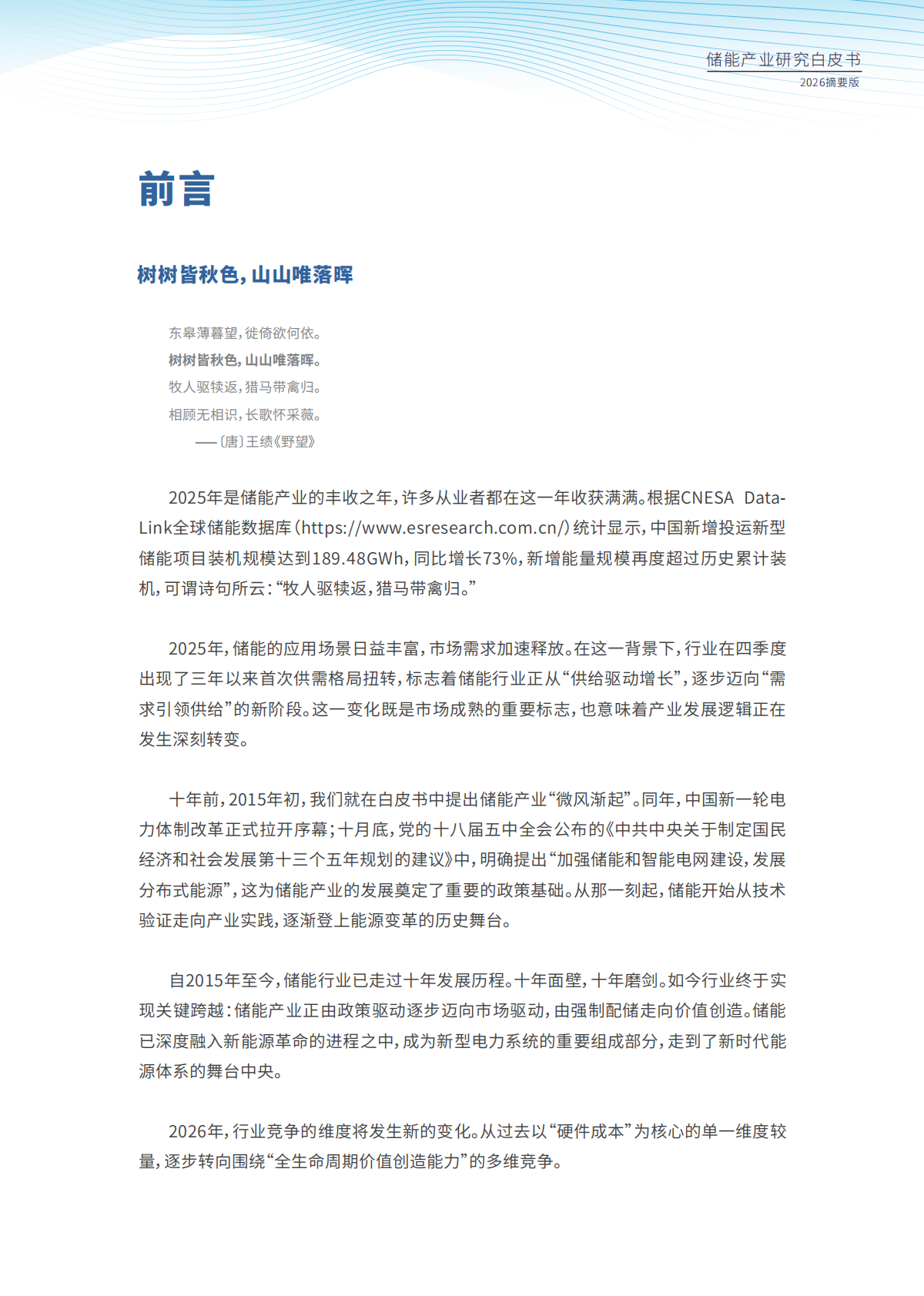 2026年储能产业研究白皮书（摘要版）-中国能源研究会储能专委会 第6页