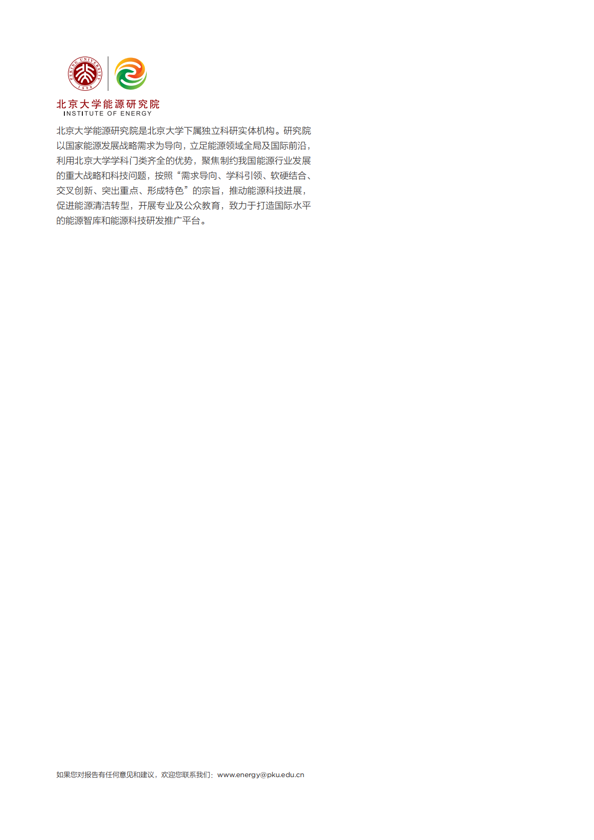 2026年从供给焦虑到需求韧性&mdash;大变局下的中国能源安全与战略重构白皮书-北京大学能源学院 第2页