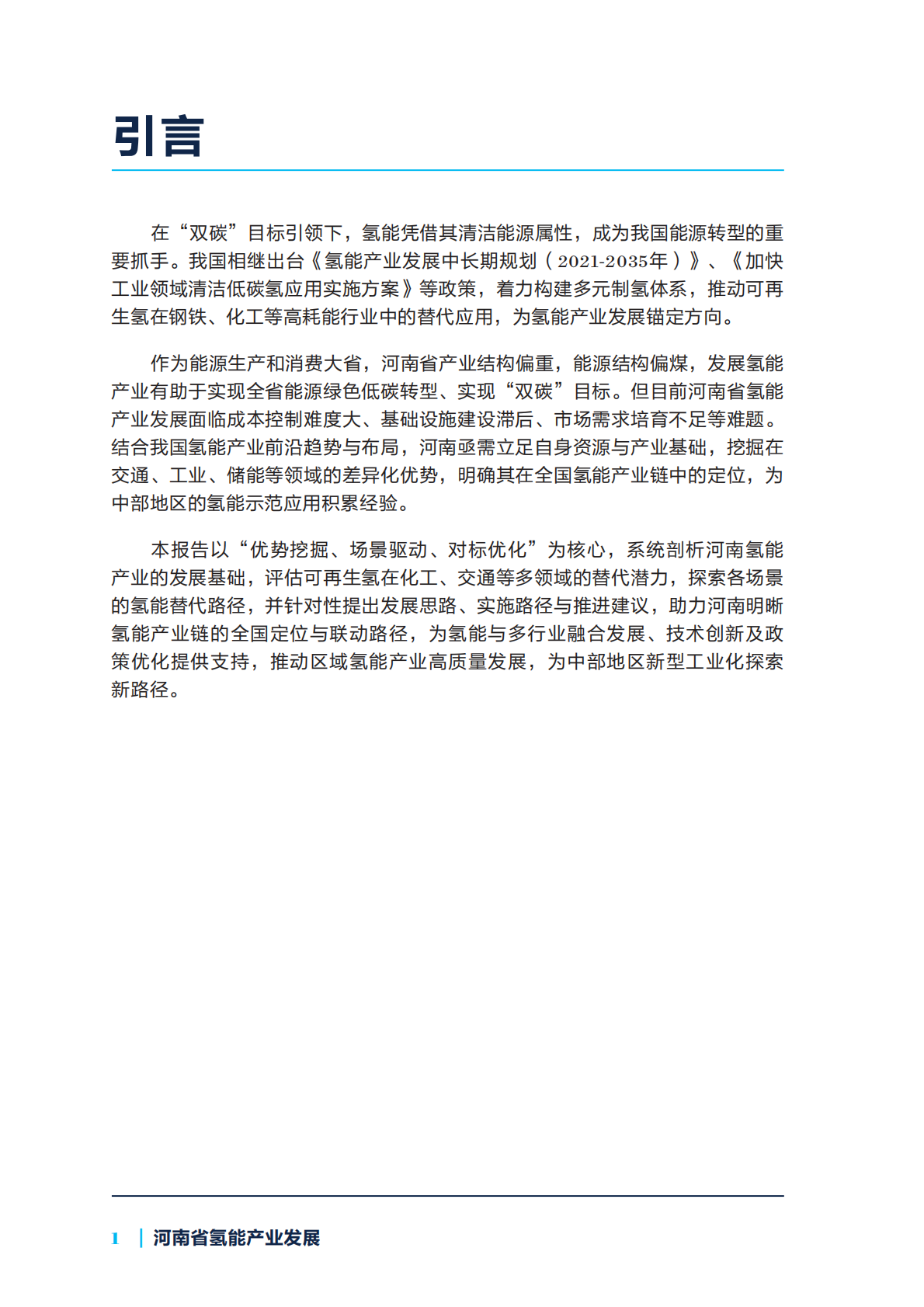 2026年河南省能源转型系列研究报告：河南省氢能产业发展-自然资源保护协会 第6页