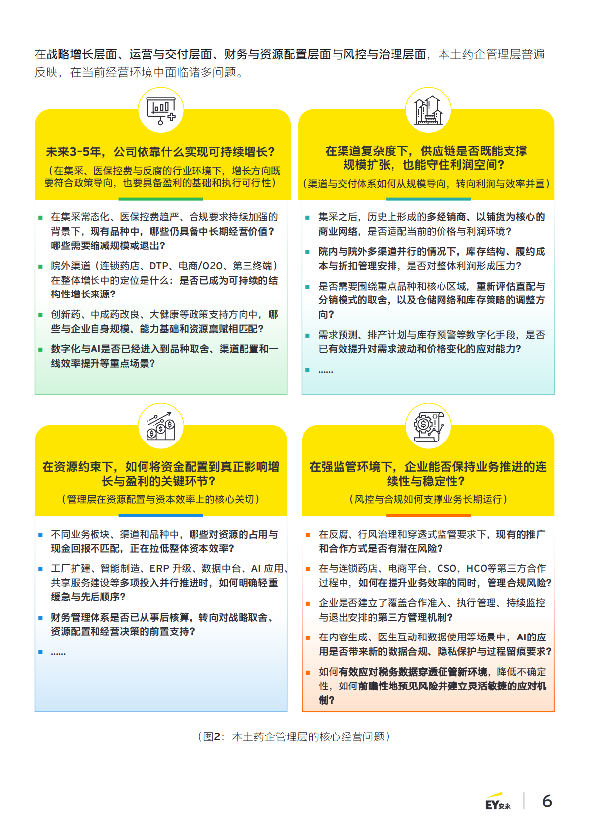 穿越盈利的迷雾：安永&ldquo;本土药企盈利引擎&rdquo;模型1.0&mdash;&mdash;供应链与财务篇-安永 第6页