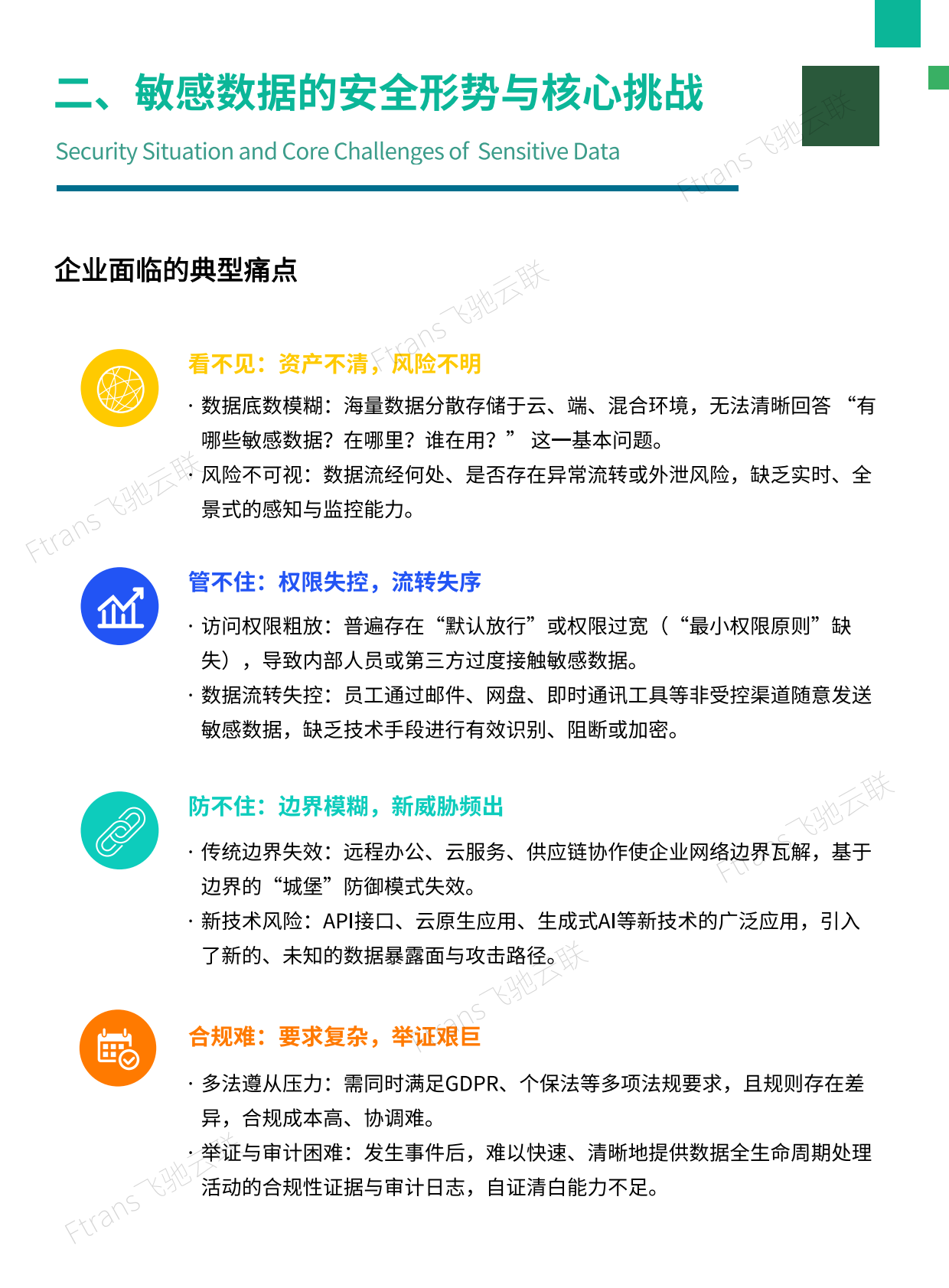 企业敏感数据安全传输与管控白皮书-飞驰云联 第8页