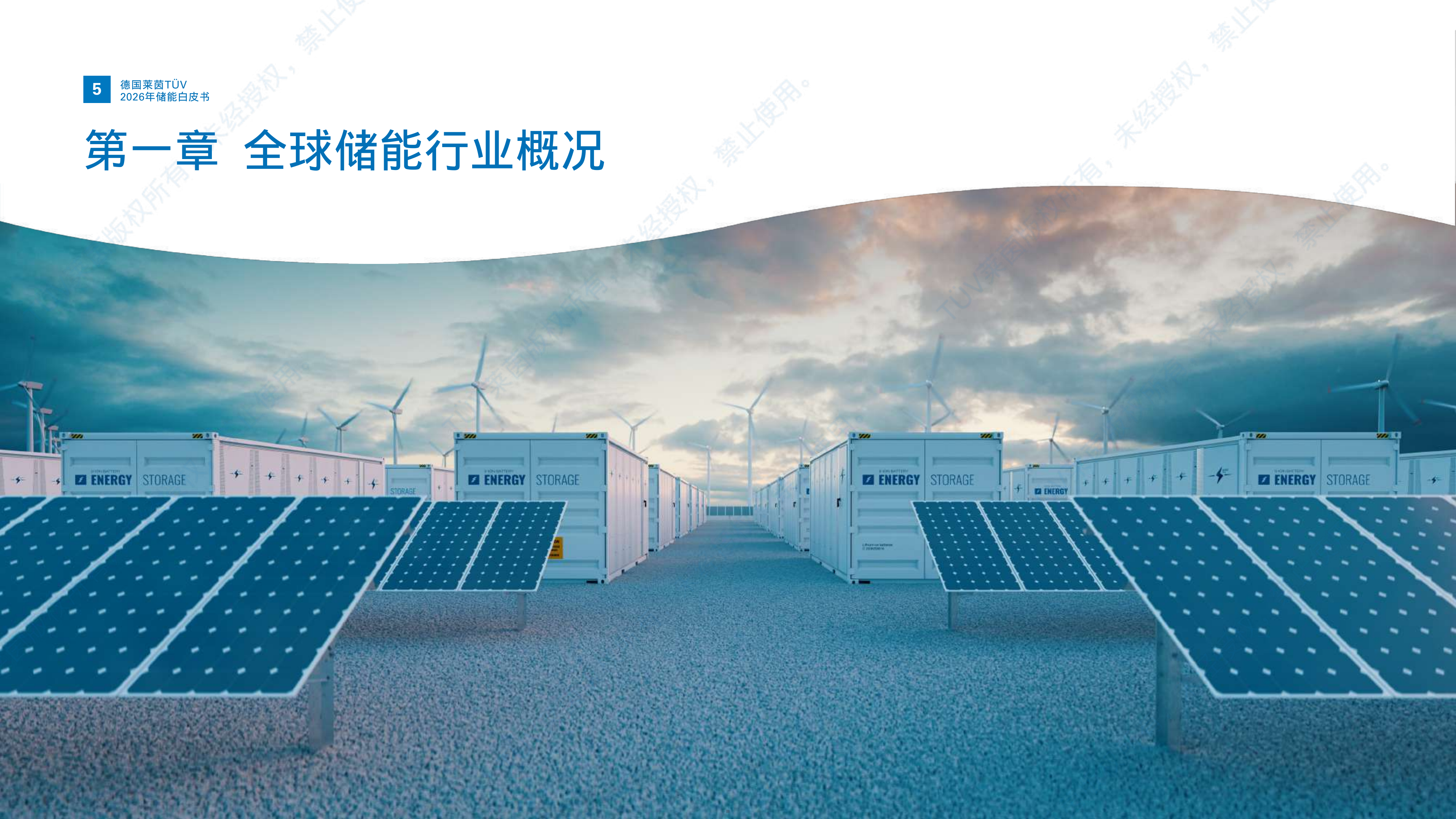 2026年储能白皮书-T&Uuml;V莱茵 第5页