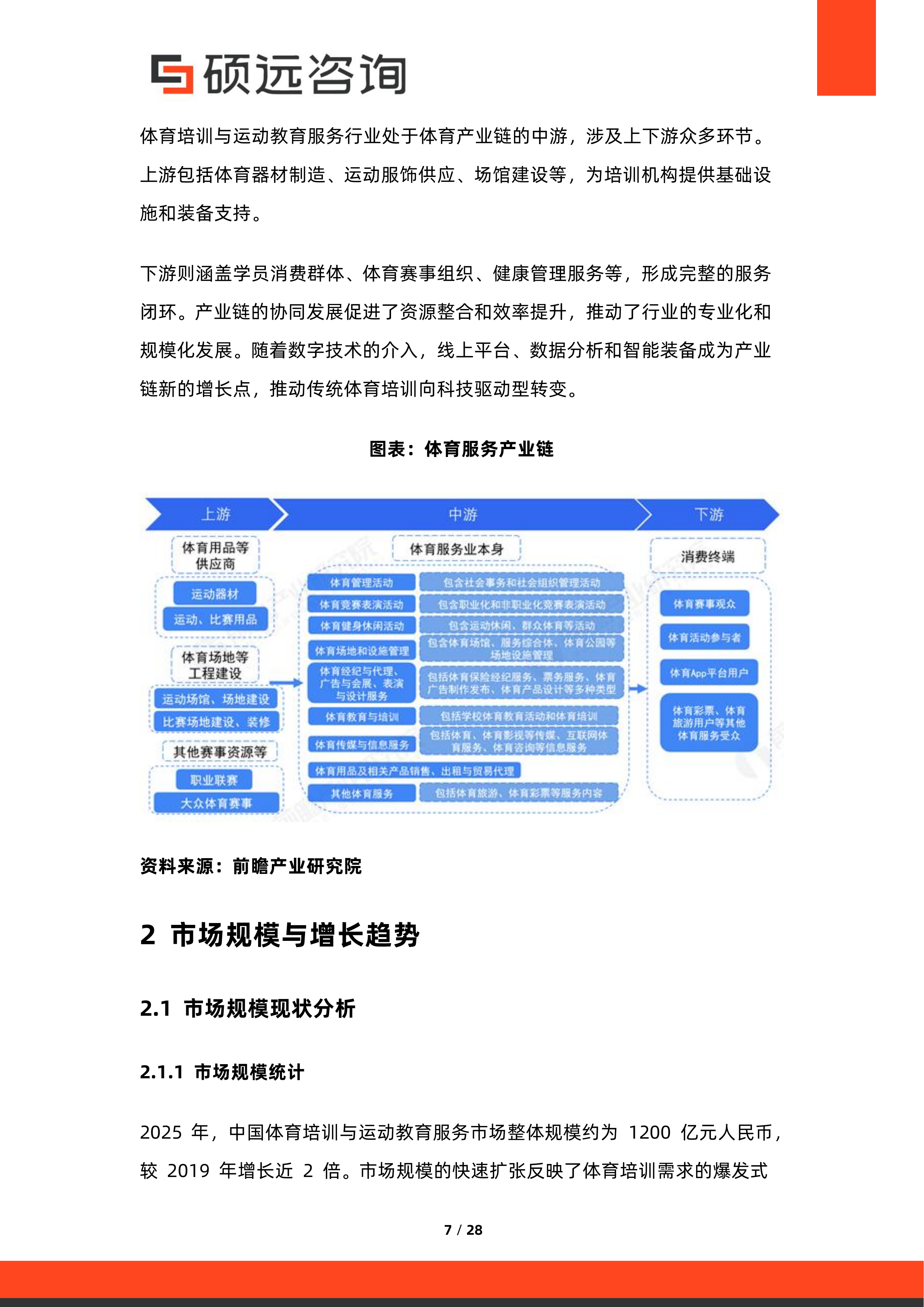 2026年中国体育培训与运动教育服务行业研究报告-硕远咨询 第7页