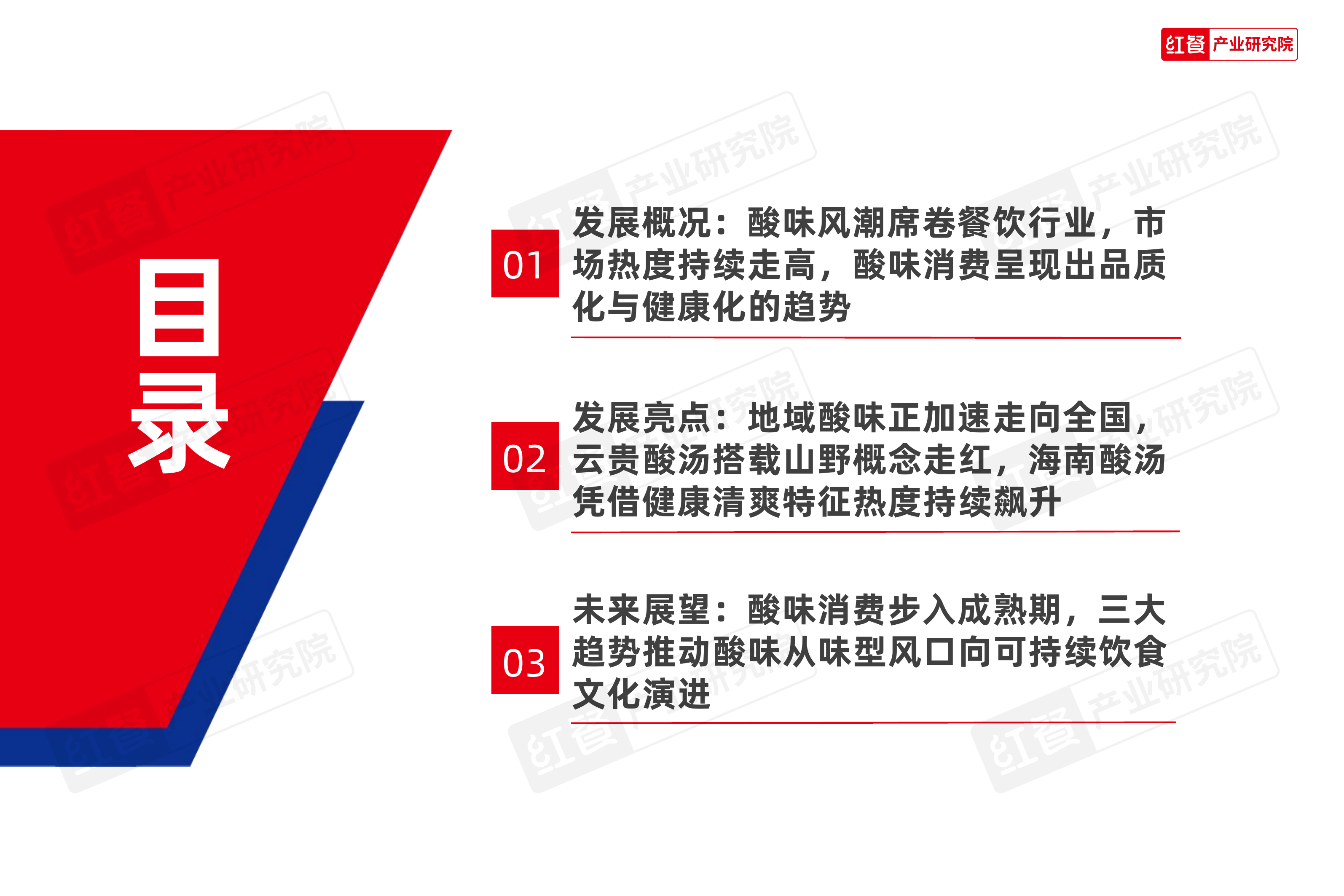 餐饮酸味趋势发展报告2026-红餐产业研究院 第3页