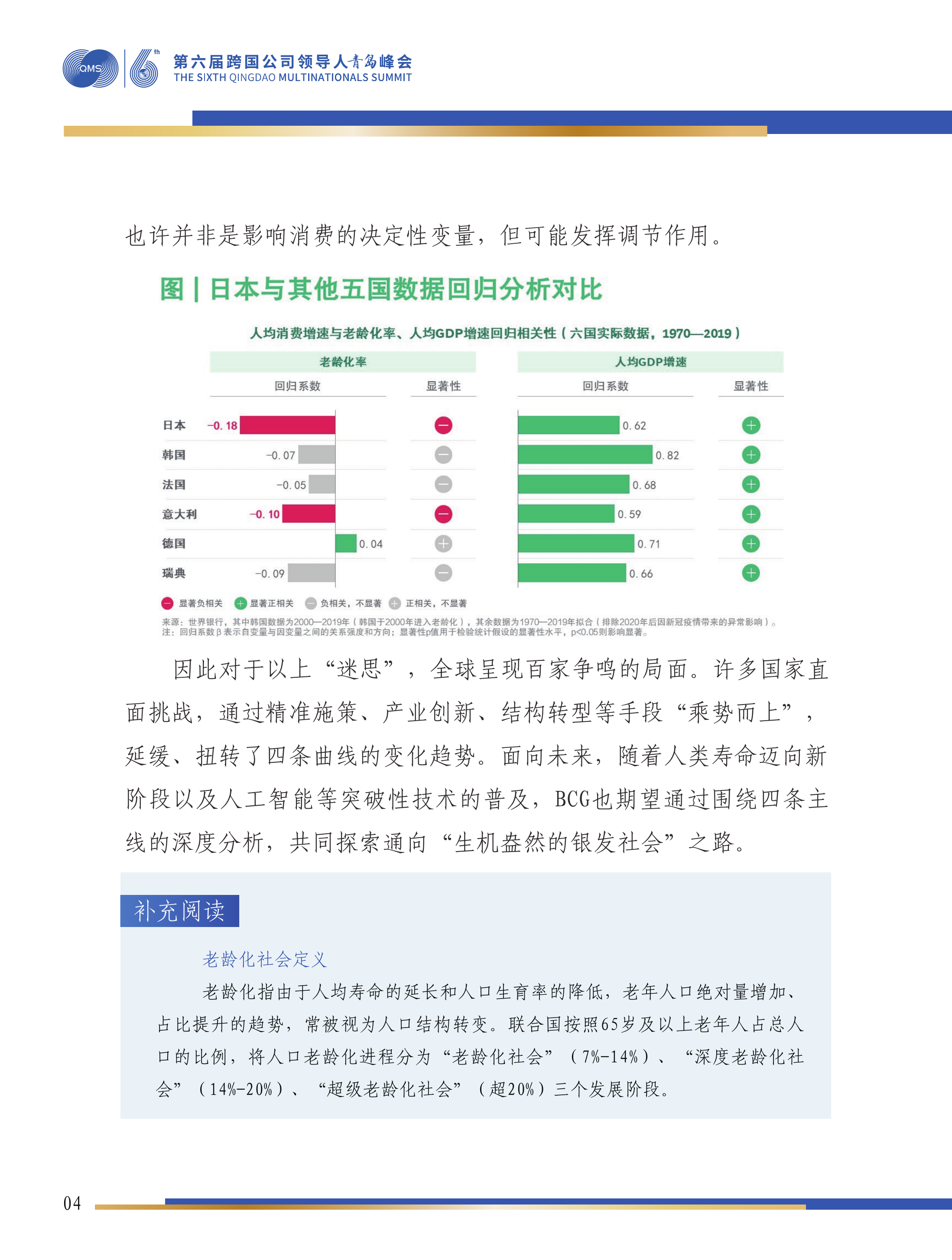第六届跨国公司领导人峰会：生机盎然的银发社会系列：四重迷思与日本实践-BCG 第5页