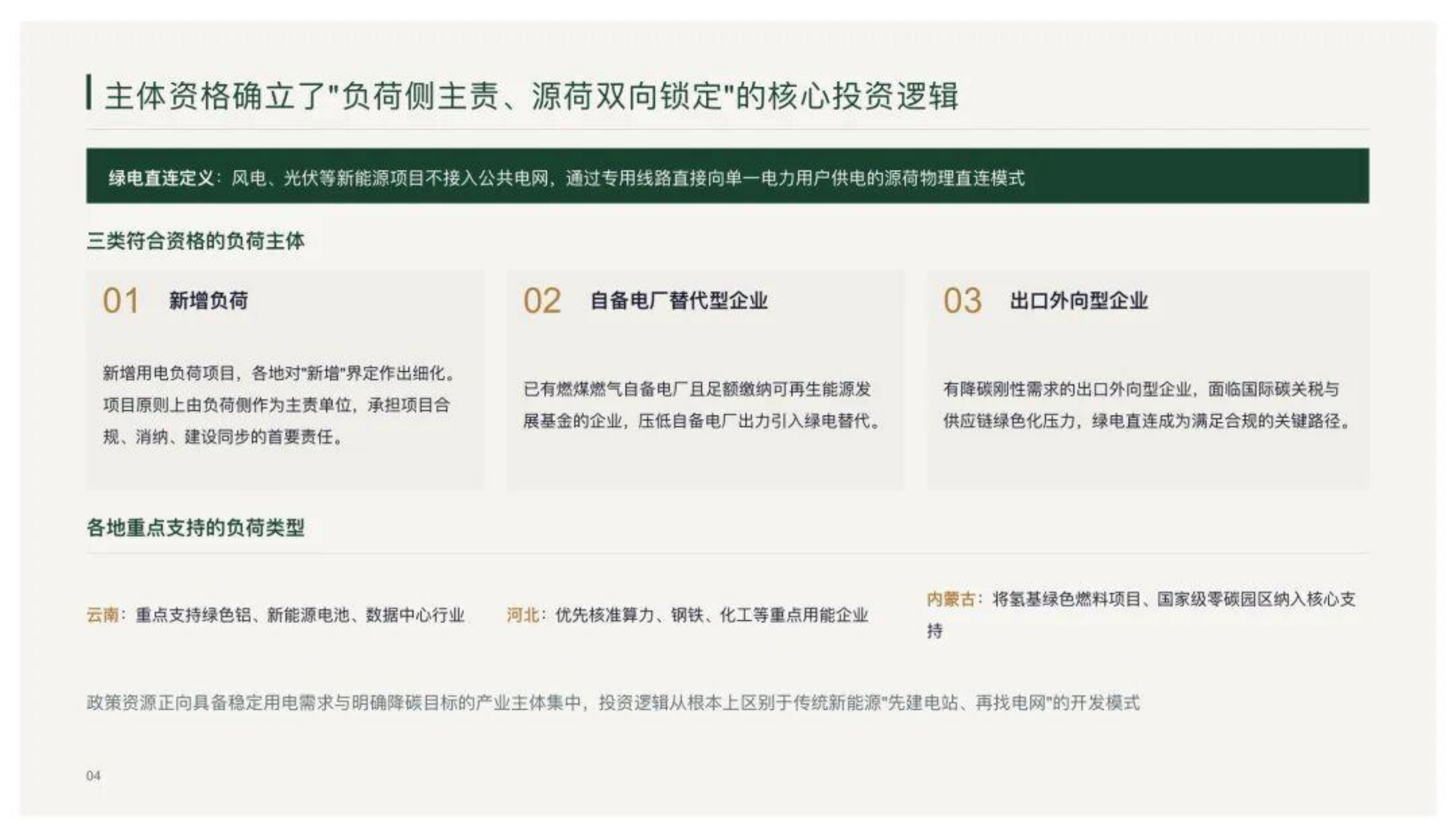 綠电直连项目：七大投资刚性要求与合规红线 第4页