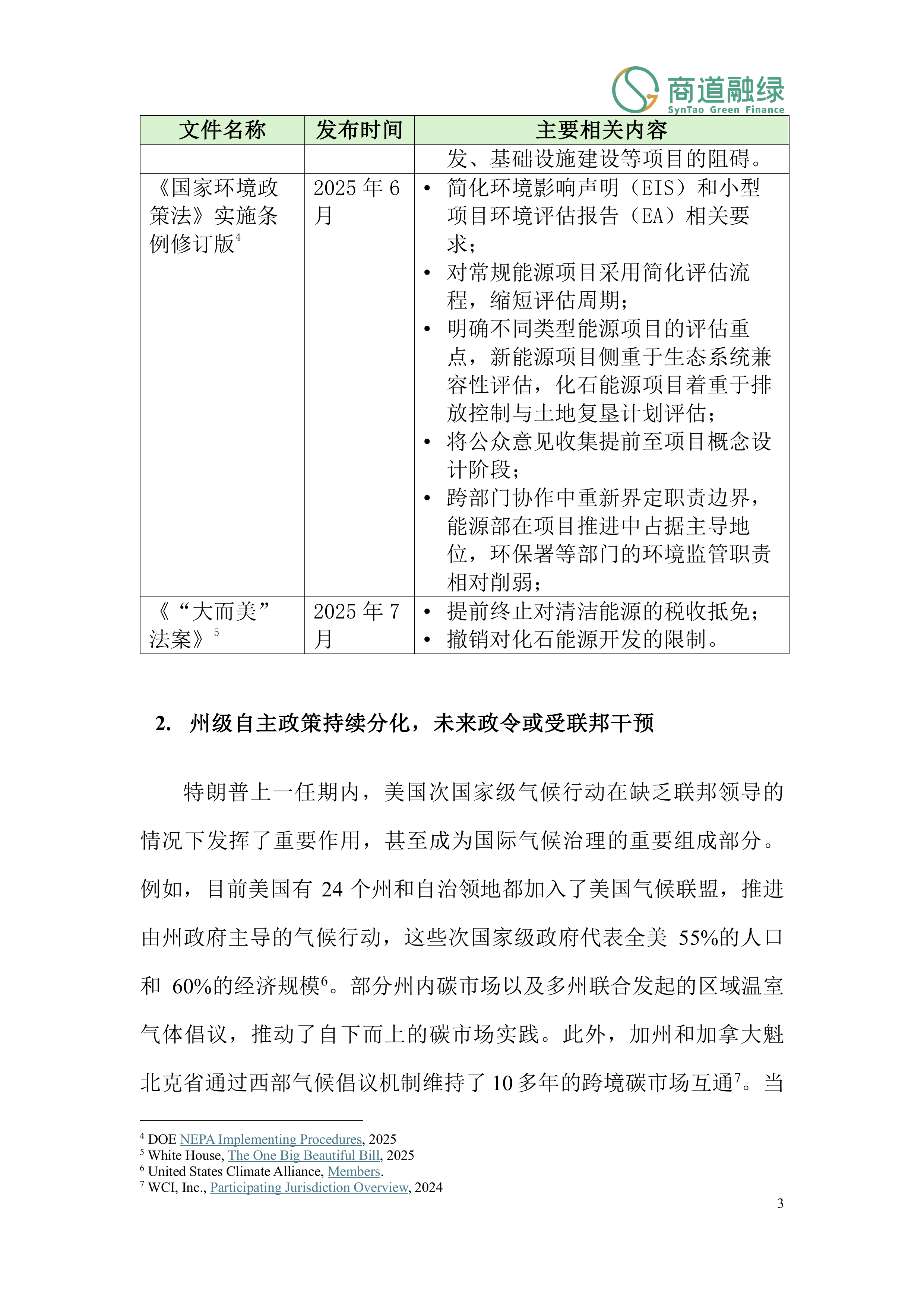 美国退出巴黎协定对全球ESG政策与市场的影响（2025）-中国绿金委 第7页