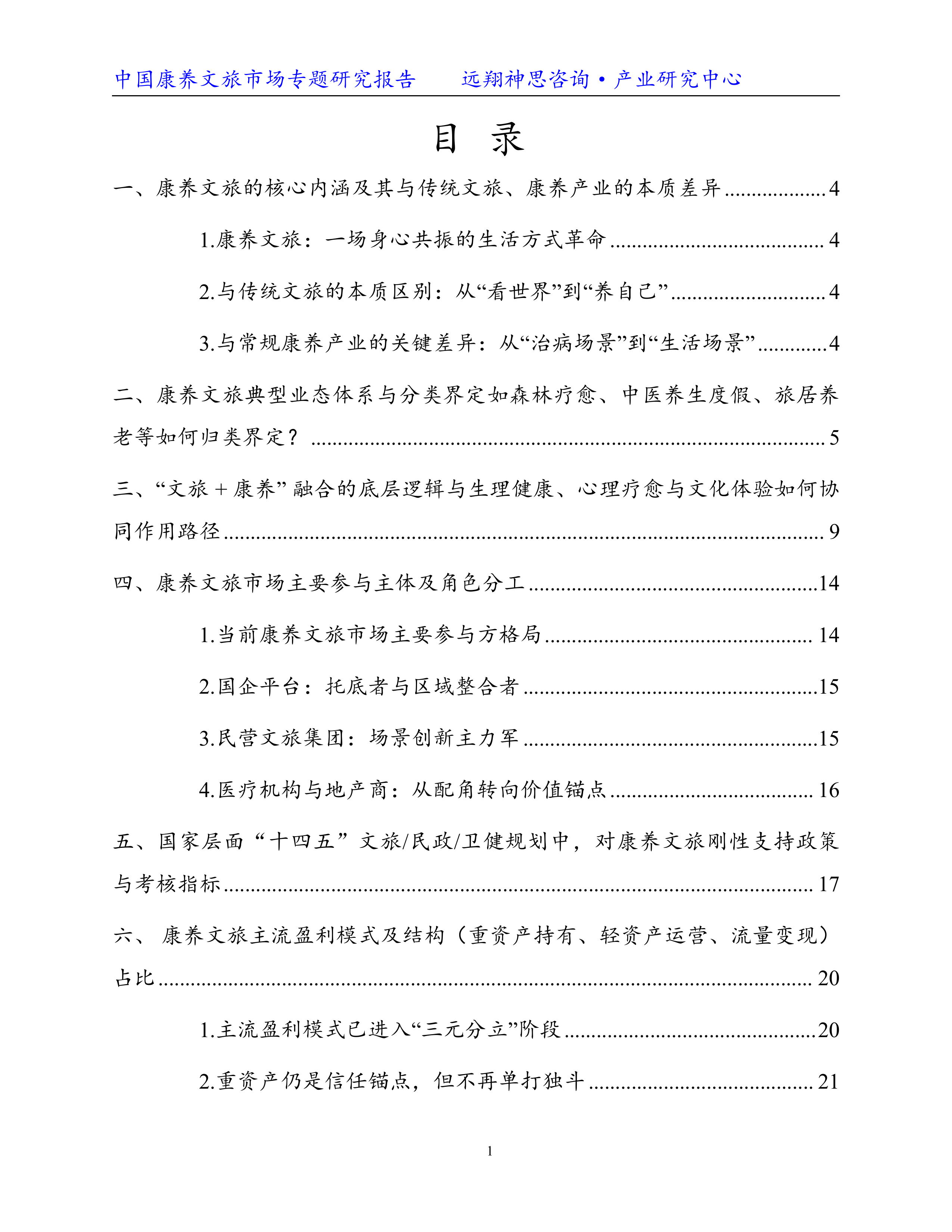 2026康养文旅专题研究报告-远翔神思咨询 第2页