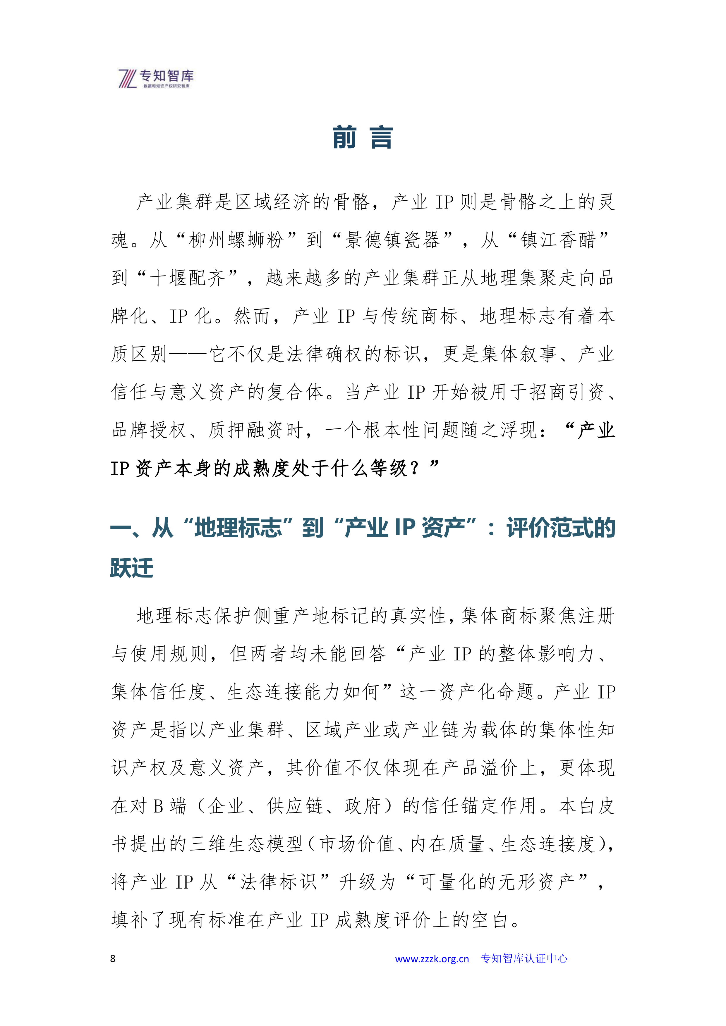 2026年产业IP资产成熟度认证白皮书-专知智库 第8页