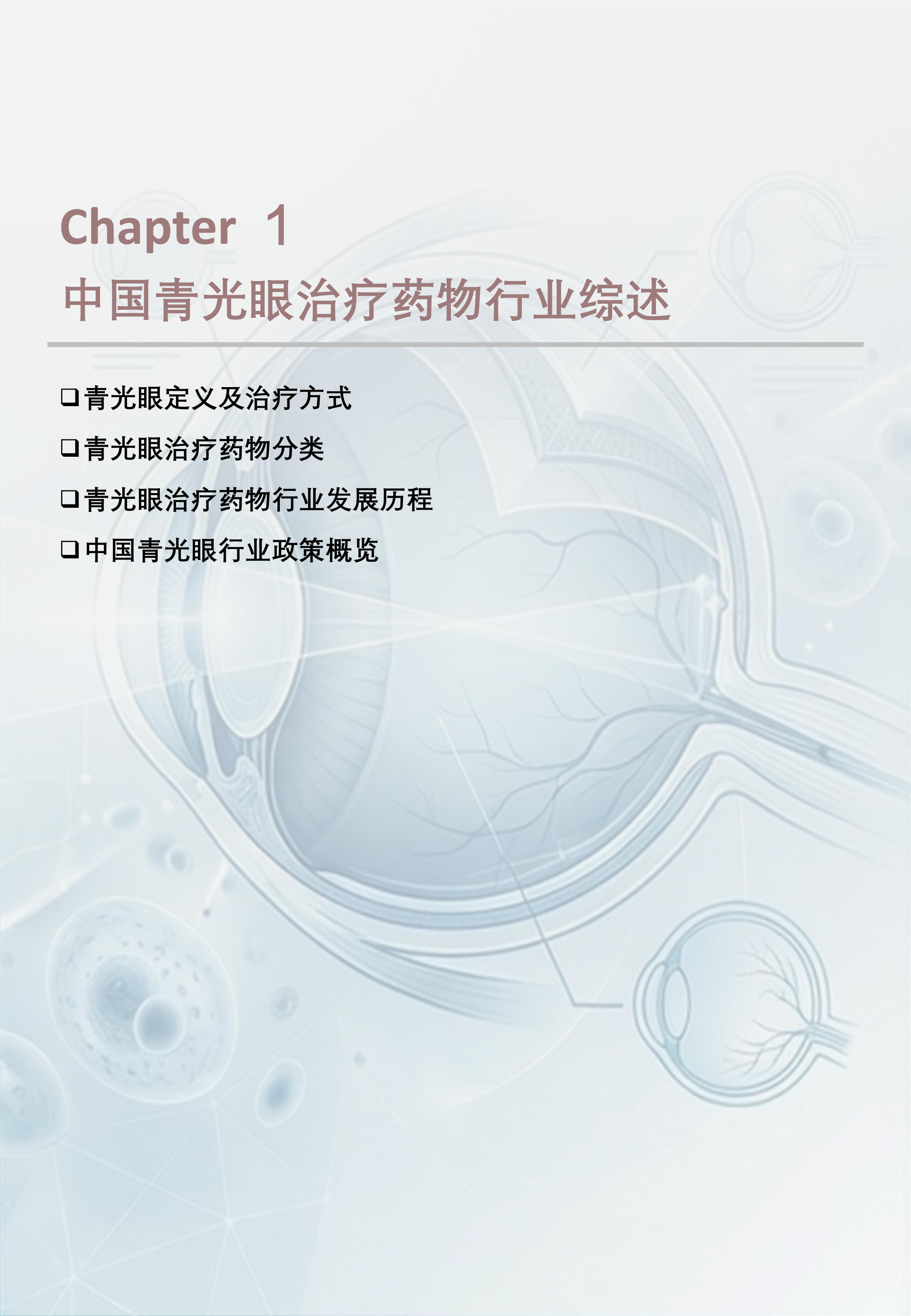2026年中国青光眼治疗药物市场洞察报告：国产替代驱动精准治疗变革，兴齐、兆科引领&ldquo;视神经保护&rdquo;新纪元（精华版） 第5页