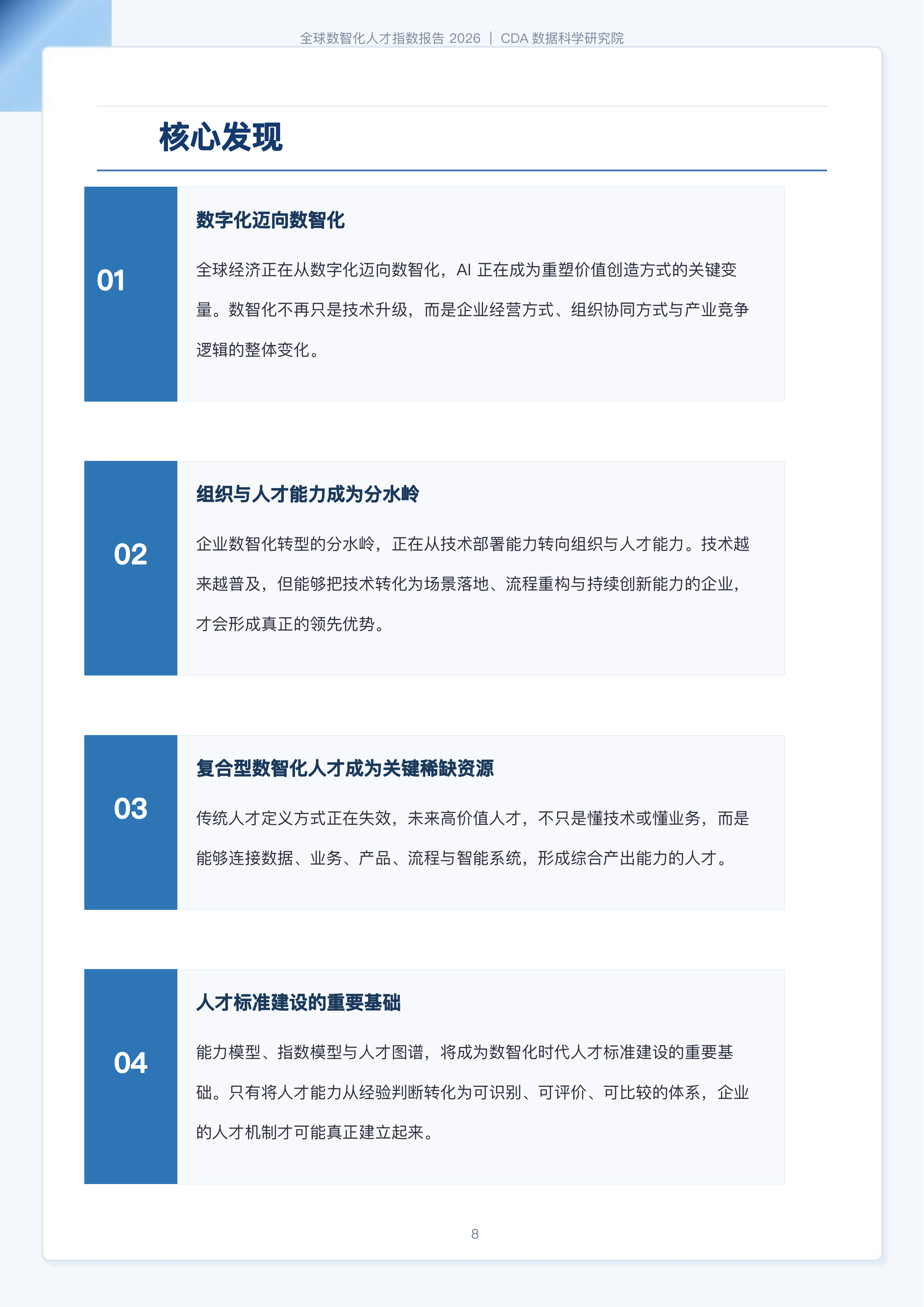 2026全球数智化人才指数报告-CDA数据科学研究院 第8页