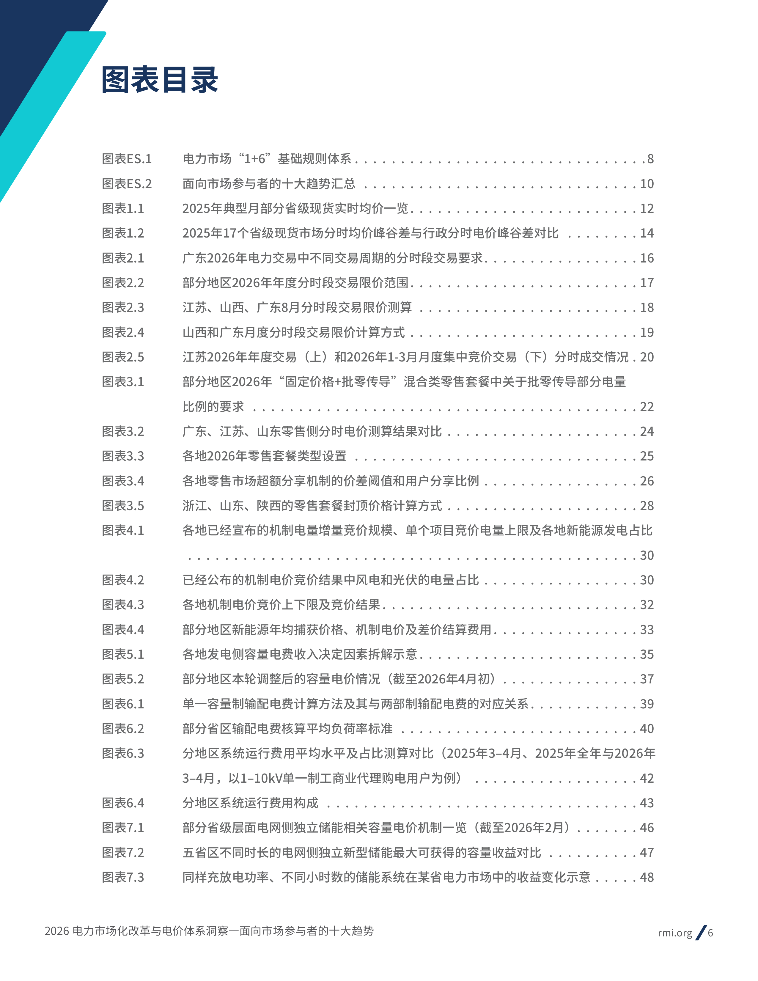 2026电力市场化改革与电价体系洞察： 面向市场参与者的十大趋势报告-落基山研究所 第6页