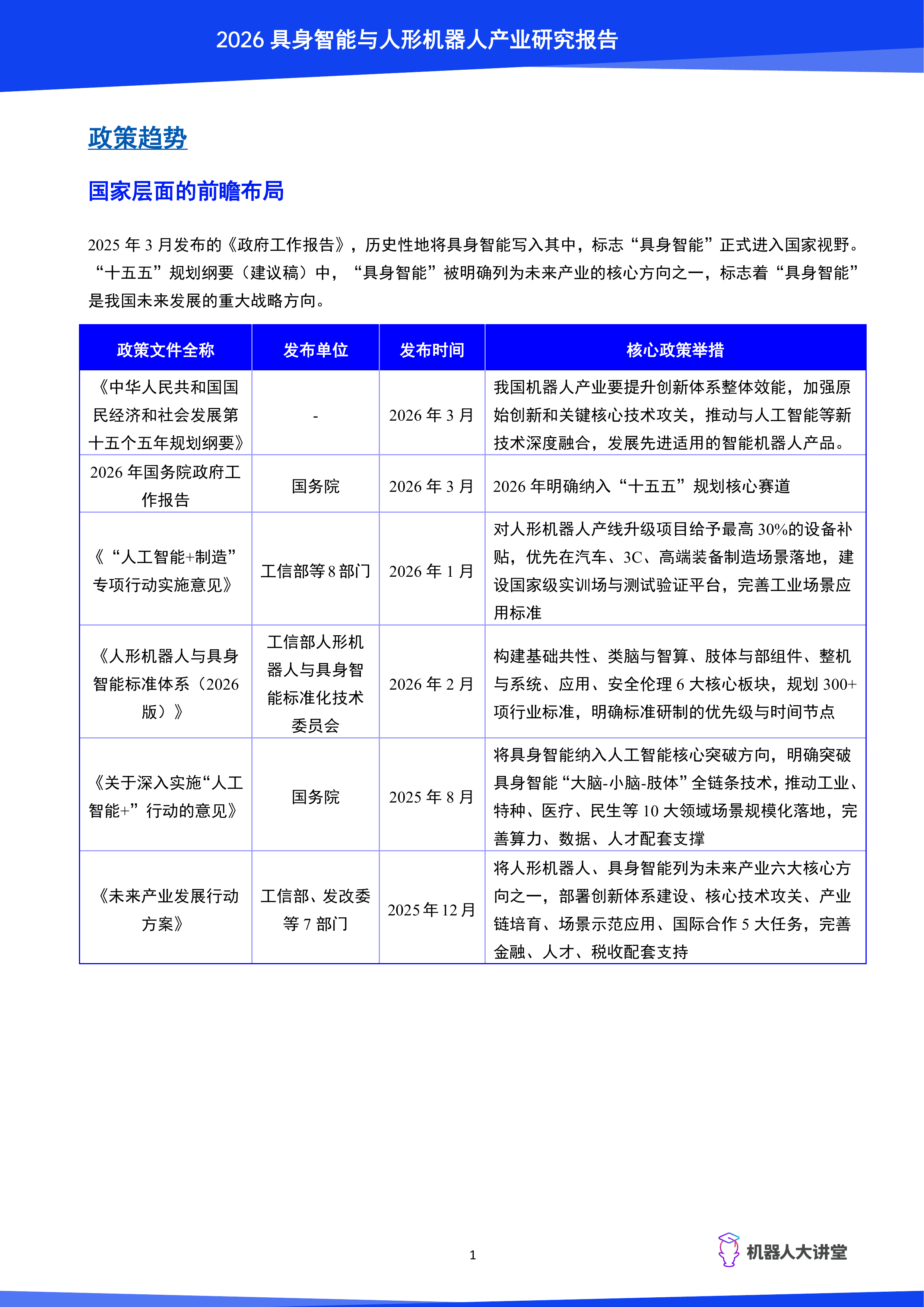 2026具身智能与人形机器人产业研究报告-机器人大讲堂 第6页