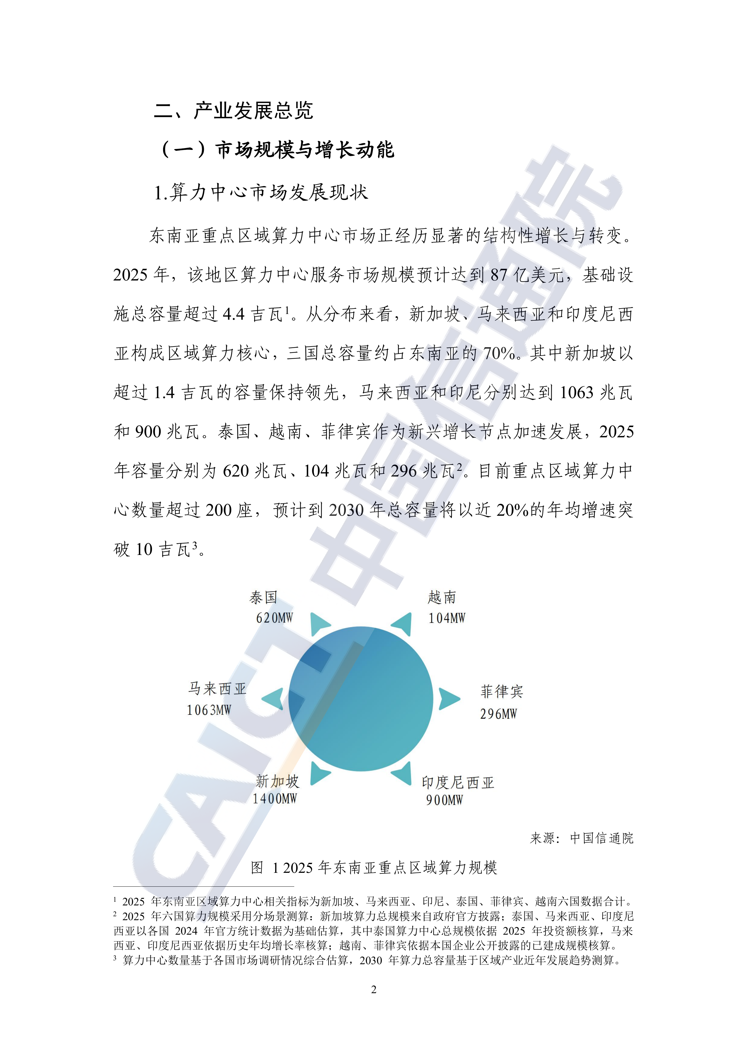 2026年东南亚区域算力中心服务商分析报告-中国信通院 第7页