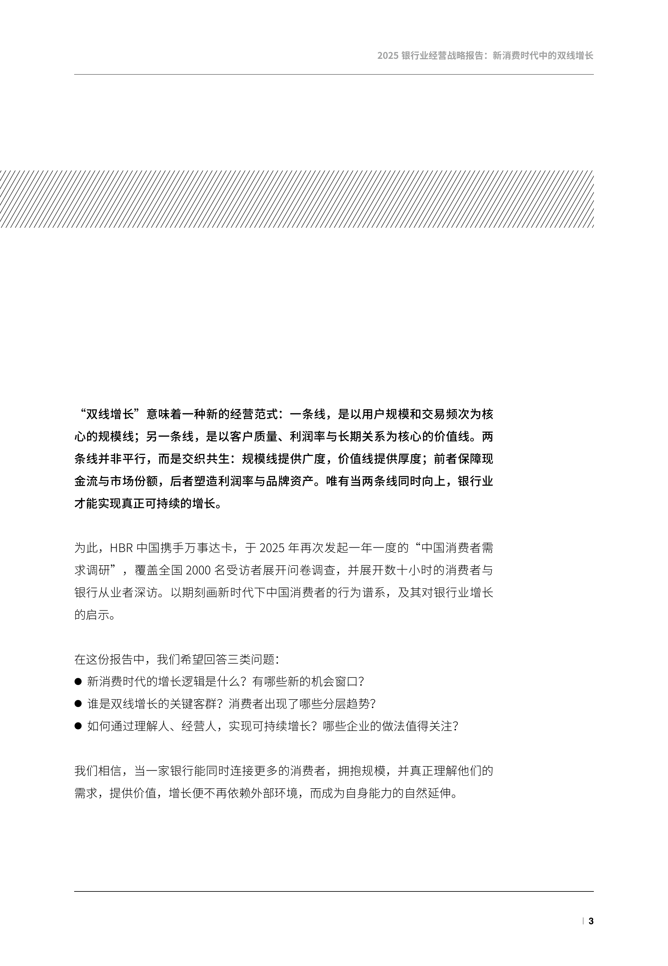 2025银行业经营战略报告-新消费时代的双线增长-万事达卡 第4页