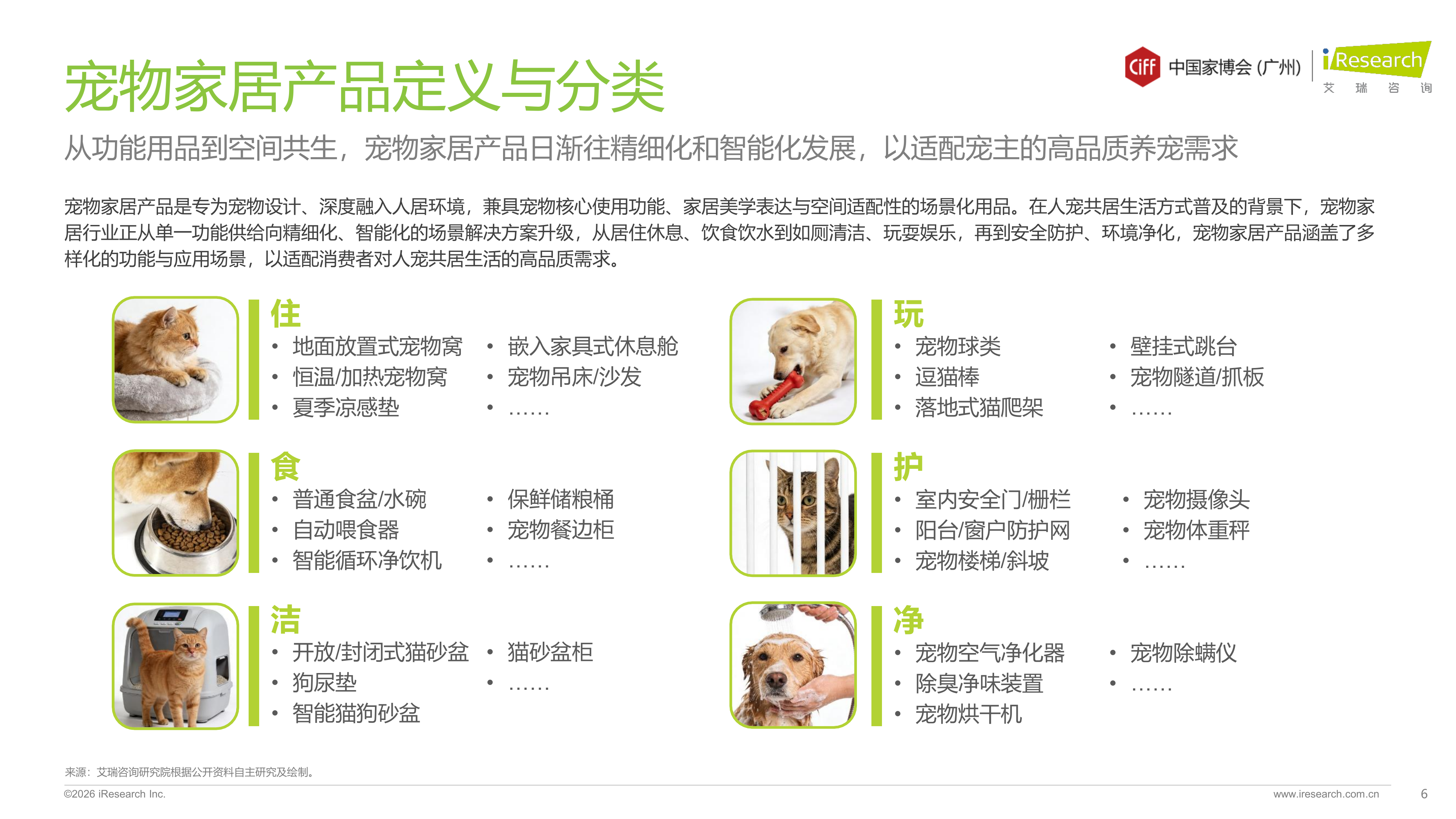 2026年中国宠物家居行业发展趋势白皮书-艾瑞咨询 第6页