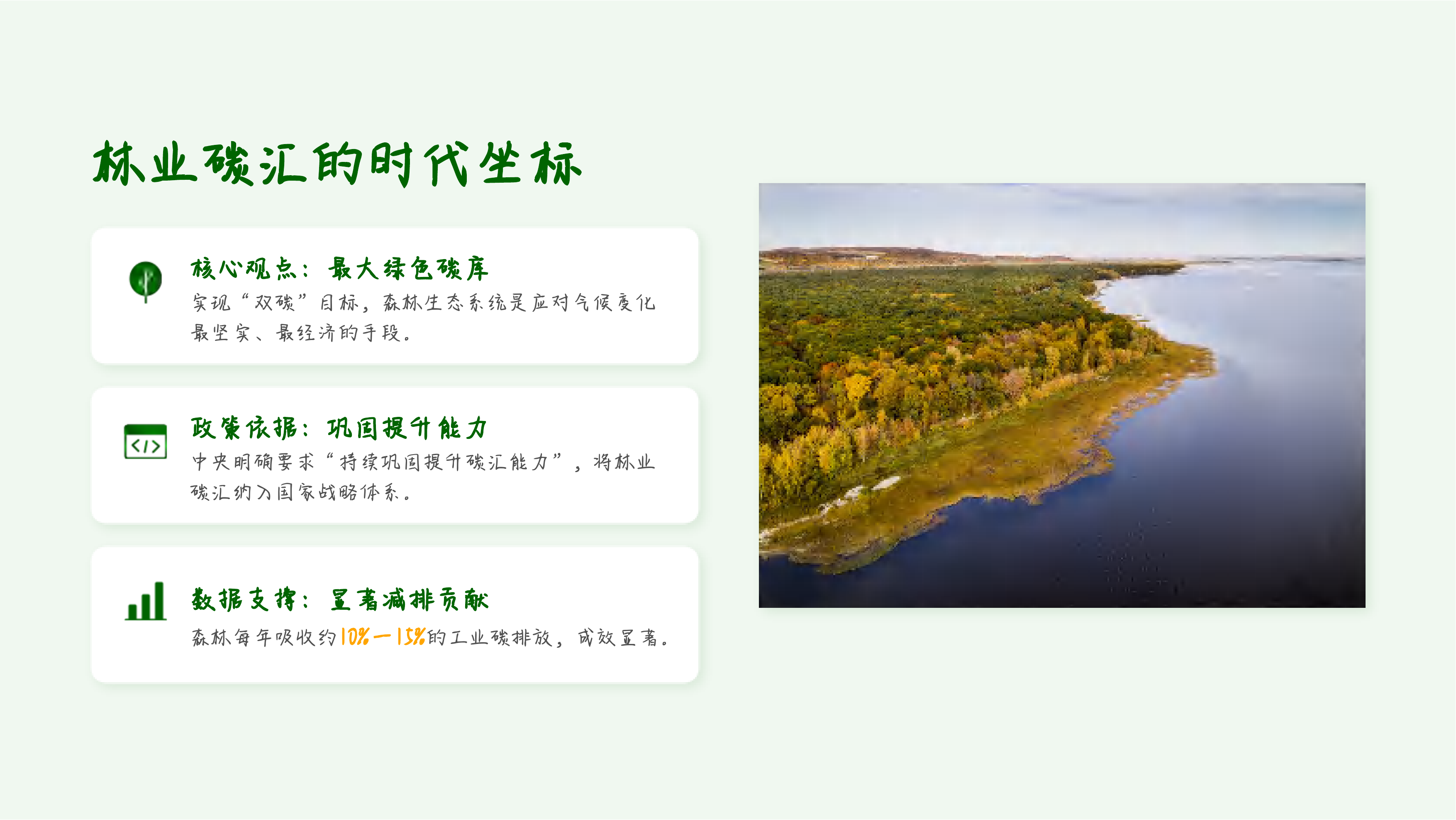 点&ldquo;碳&rdquo;成金，提质增汇&mdash;&mdash;林业碳汇国家标准深度解读与创新实践 第3页