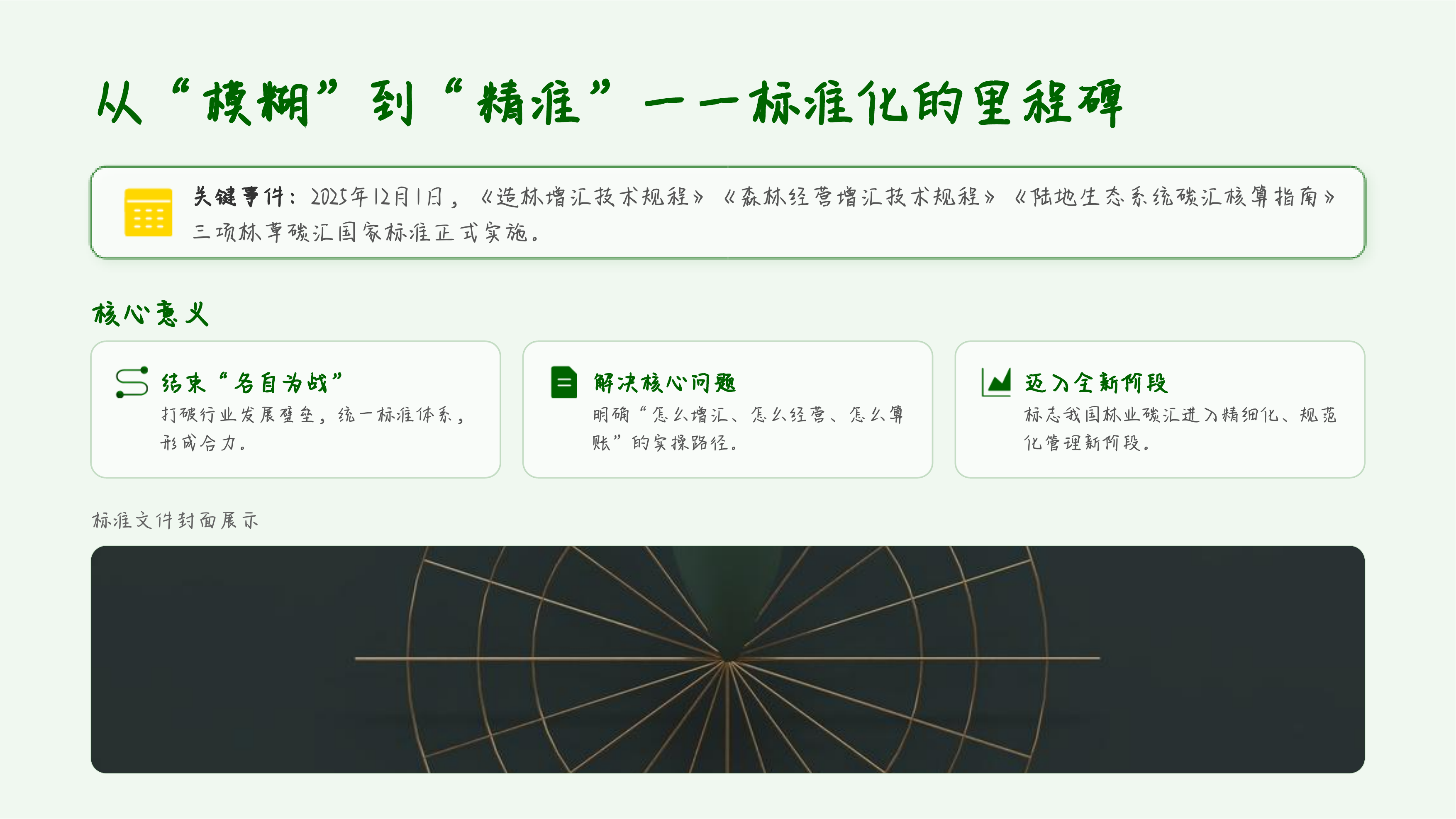 点&ldquo;碳&rdquo;成金，提质增汇&mdash;&mdash;林业碳汇国家标准深度解读与创新实践 第4页