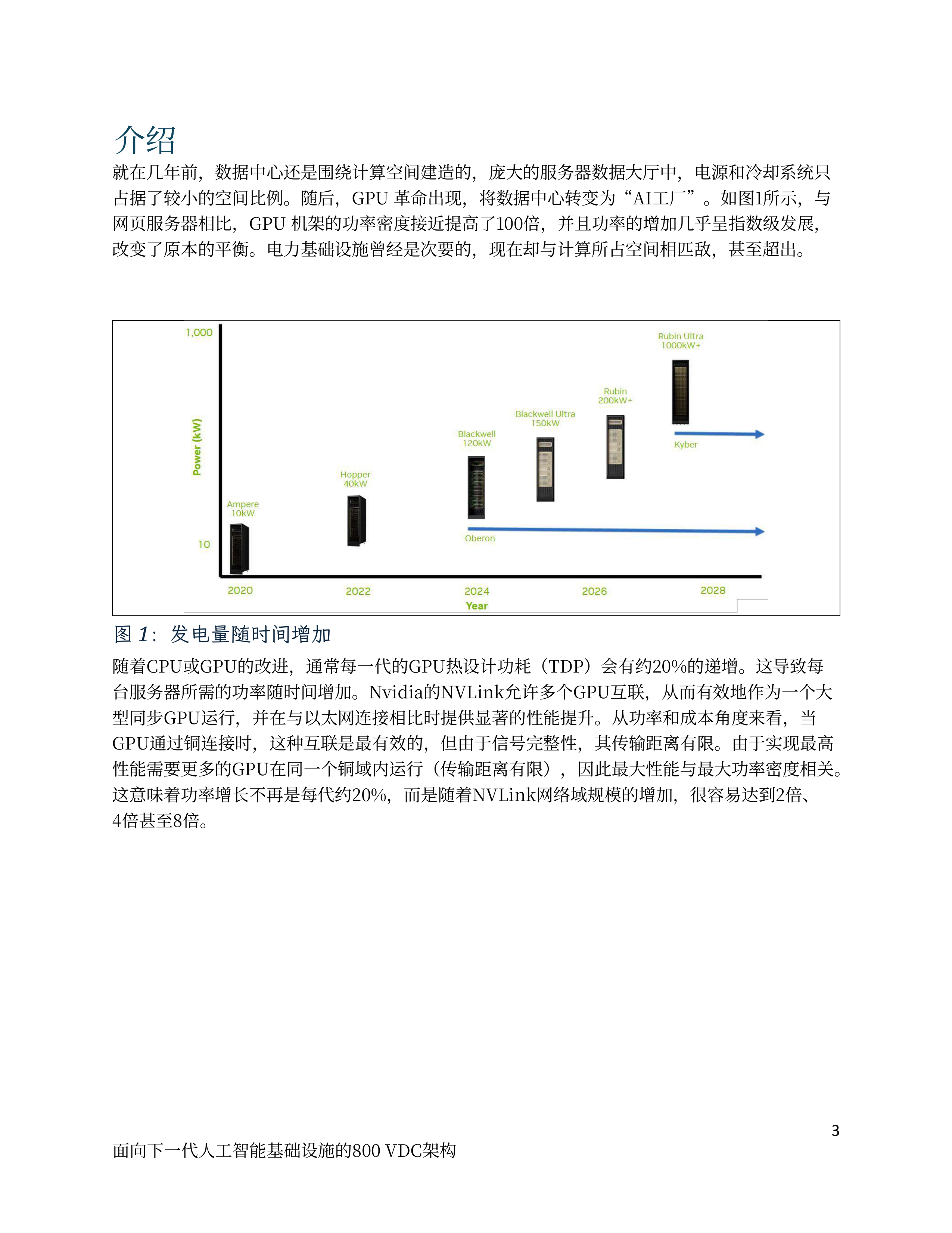面向下一代AI基础设施800V直流架构白皮书 第3页
