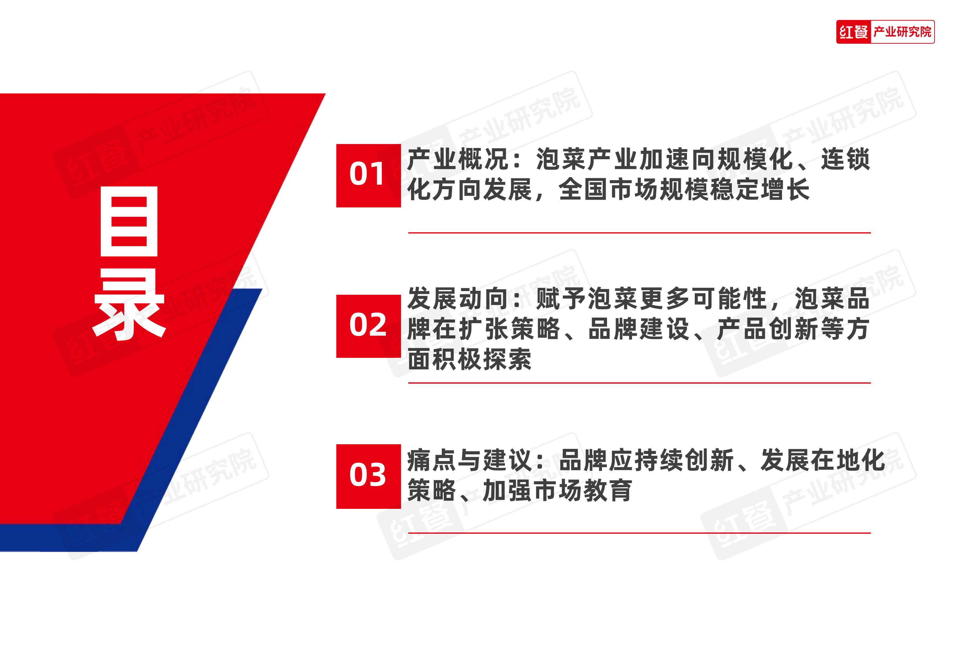 泡菜品类研究报告2026-红餐产业研究院 第3页