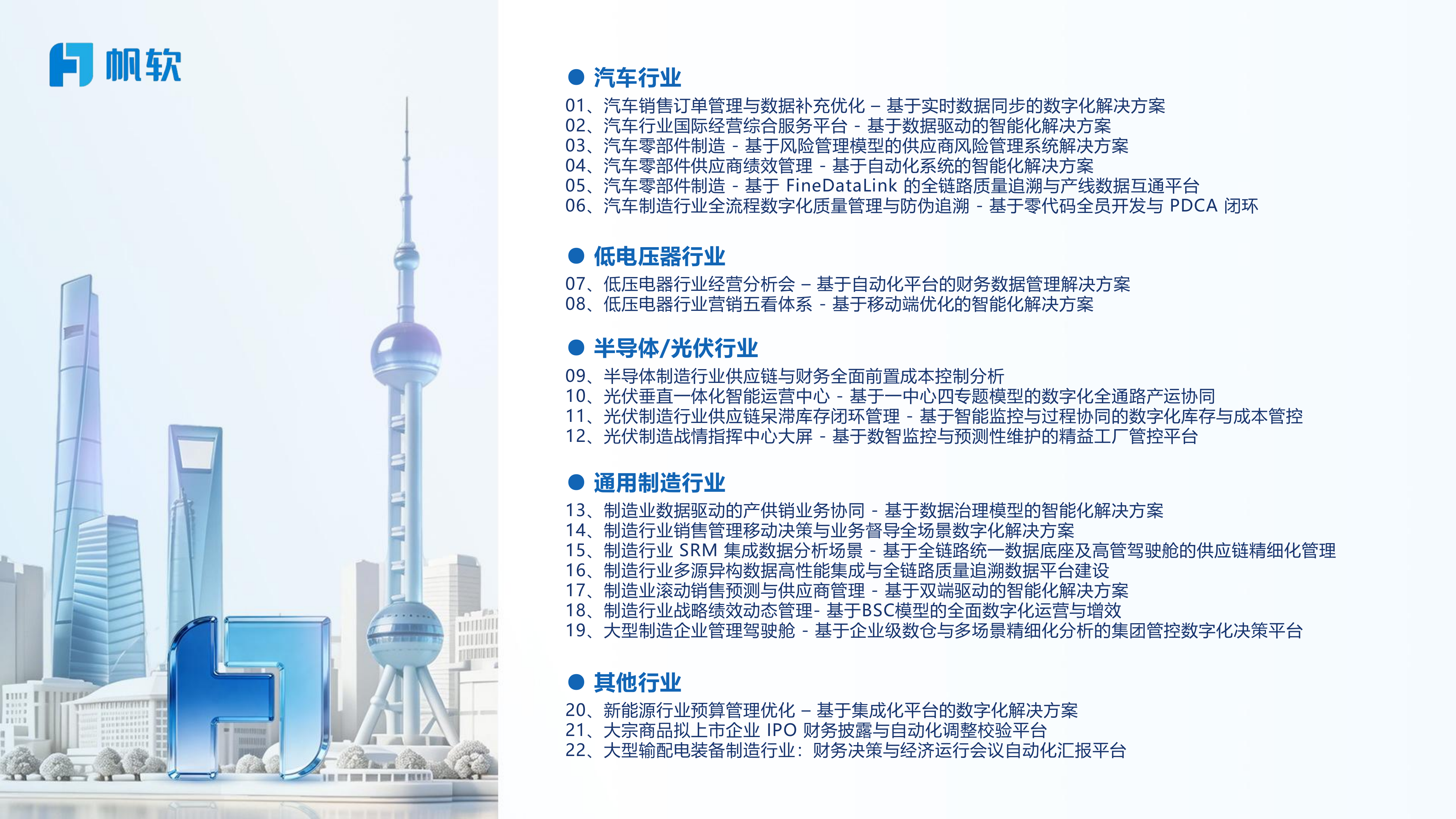 制造行业数字化转型场景化解决方案-帆软上海案例集 第2页