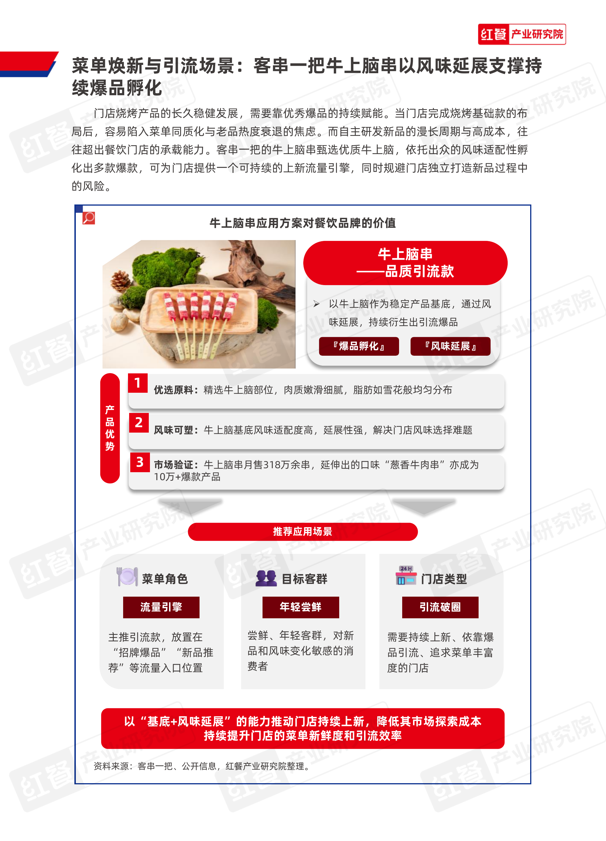 中国餐饮供应链研究报告&mdash;&mdash;客串一把鲜牛肉应用方案-红餐产业研究院 第7页
