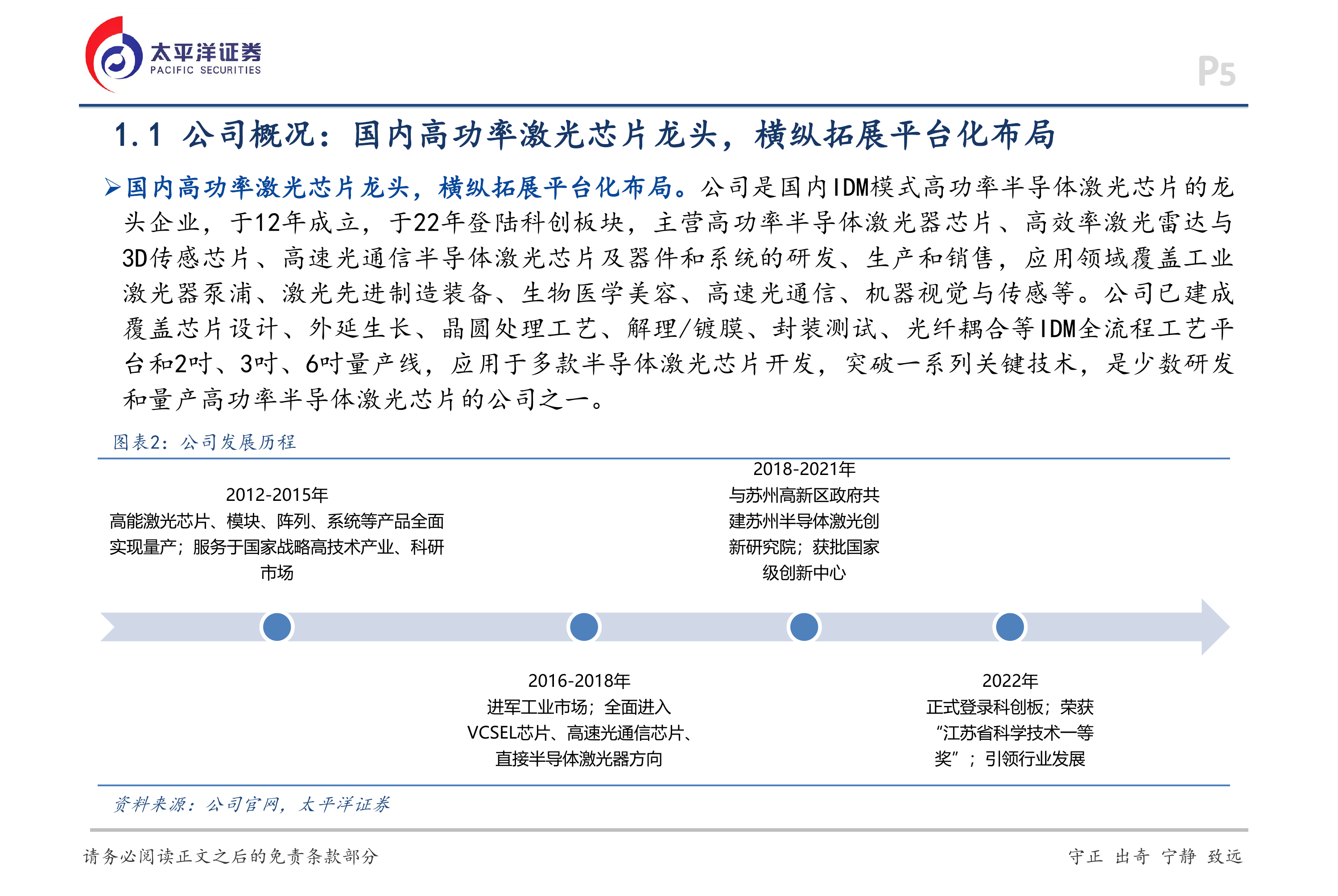太平洋证券-长光华芯-688048-深度报告：光通信芯片构筑新增长极，平台化布局加速-260628 第5页