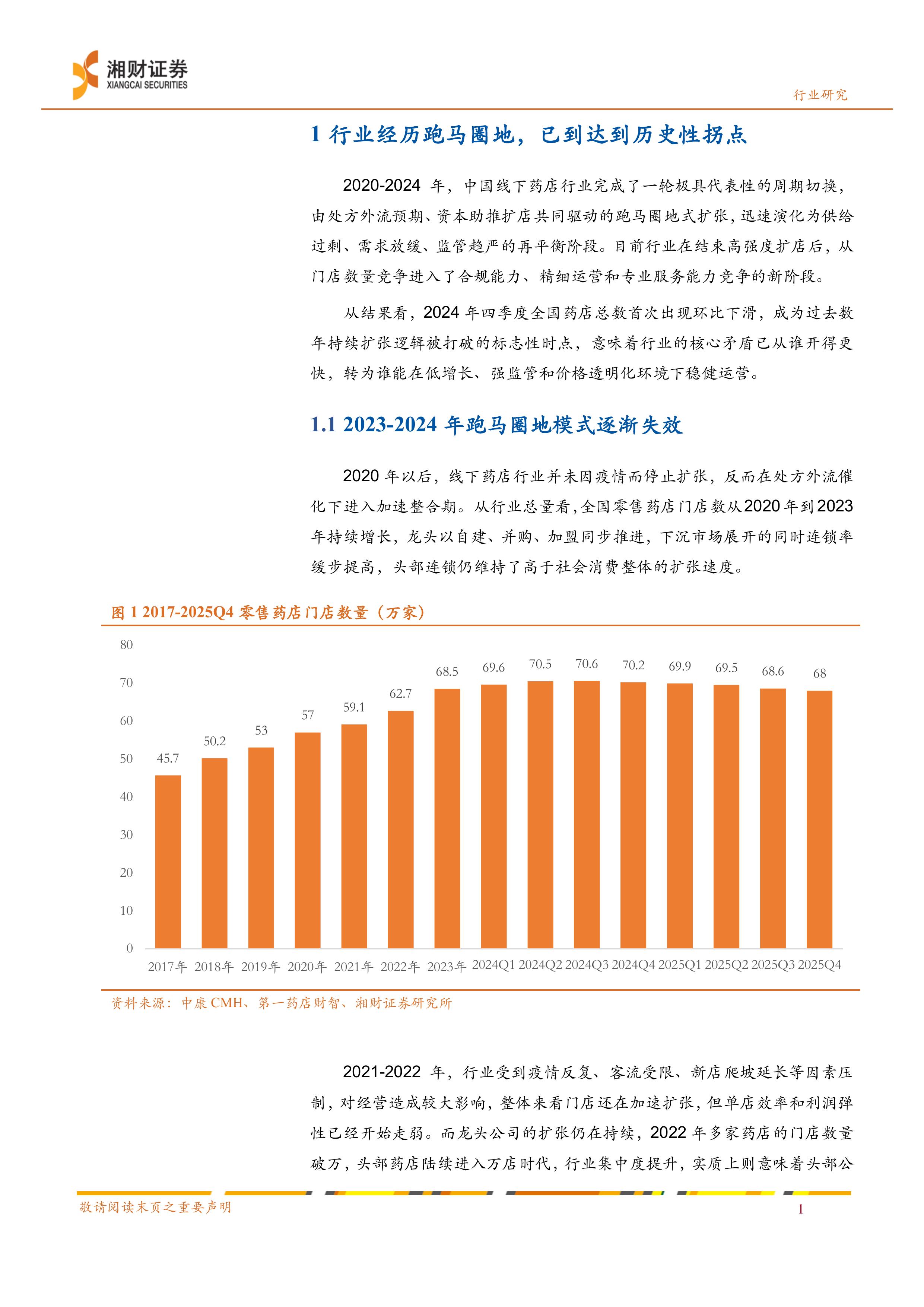 湘财证券-线下药店行业深度报告：出清整合，转型重构-260630 第4页