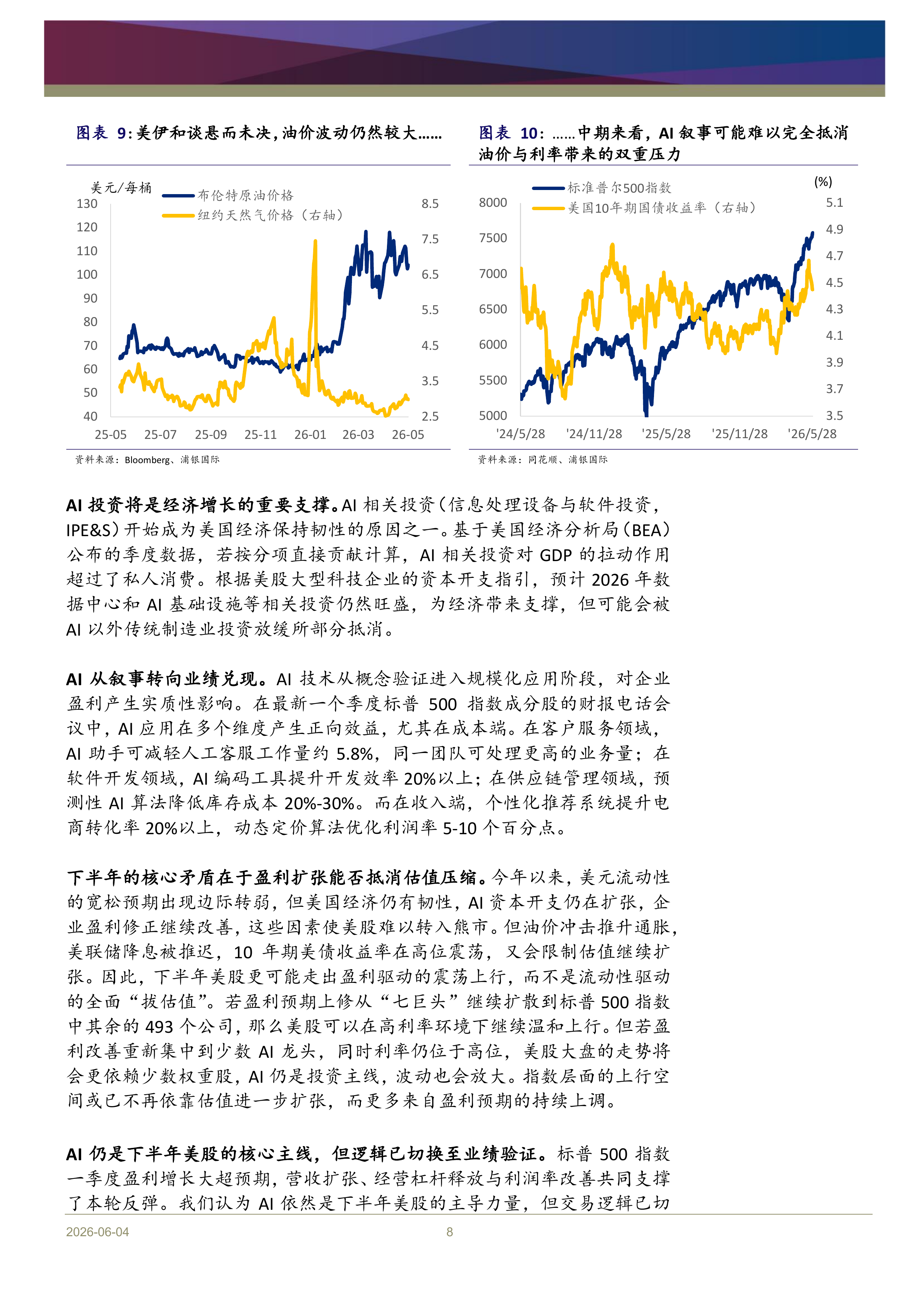 2026年中期中美市场策略展望：分化下攻守平衡-浦银国际证券 第8页