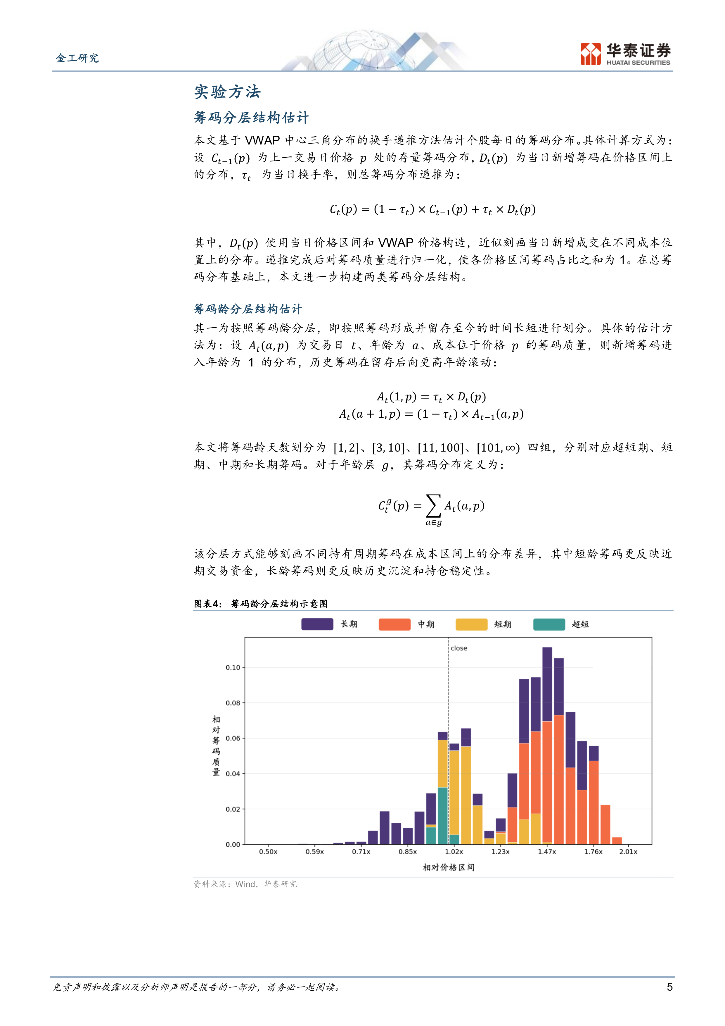 金工深度研究：基于筹码分层结构的端到端AI因子-华泰证券 第5页