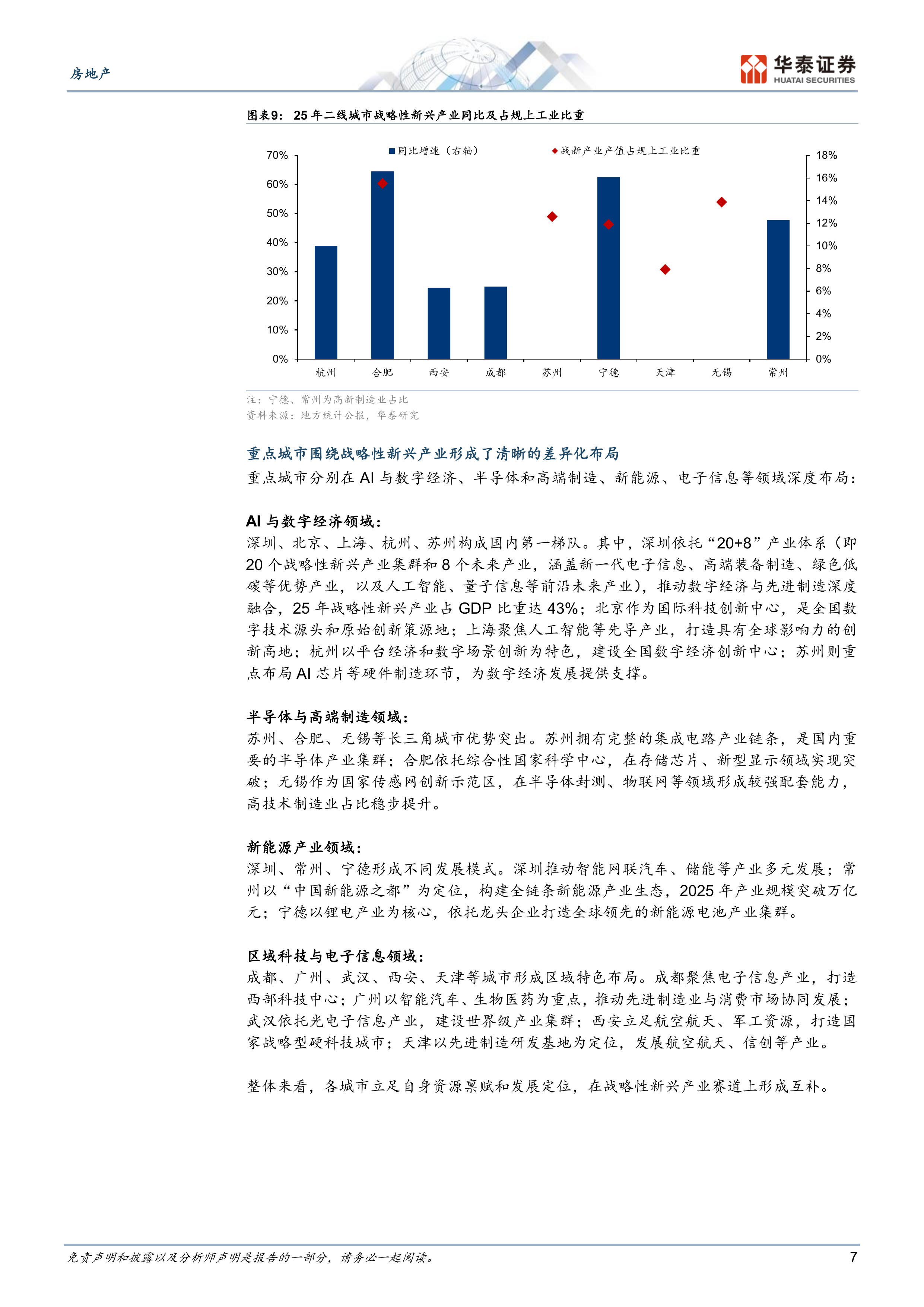 哪些城市有望受益新兴产业造富浪潮？-华泰证券 第7页