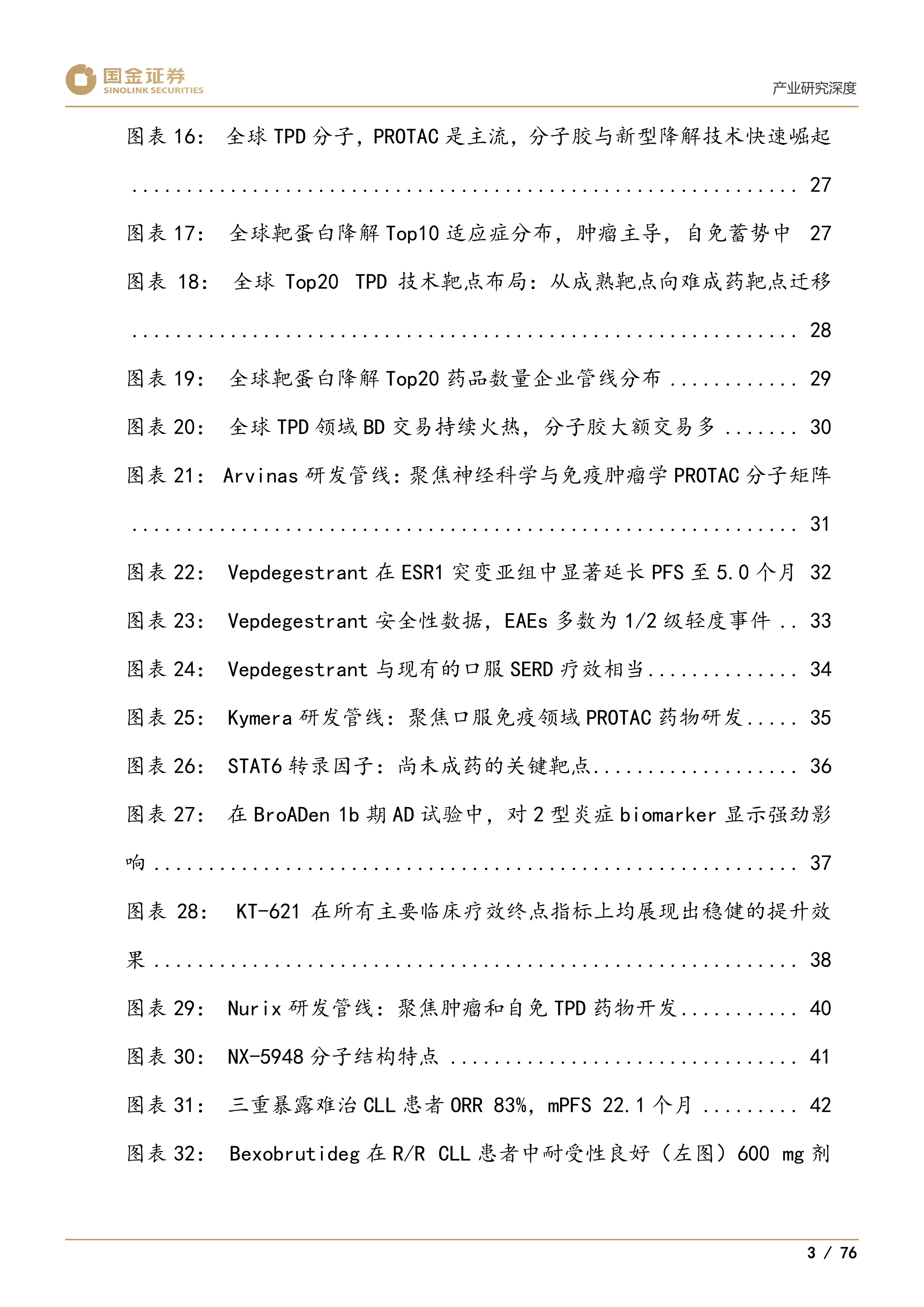 下一代颠覆性创新疗法系列1：靶蛋白降解迎来商业化元年-国金证券 第5页