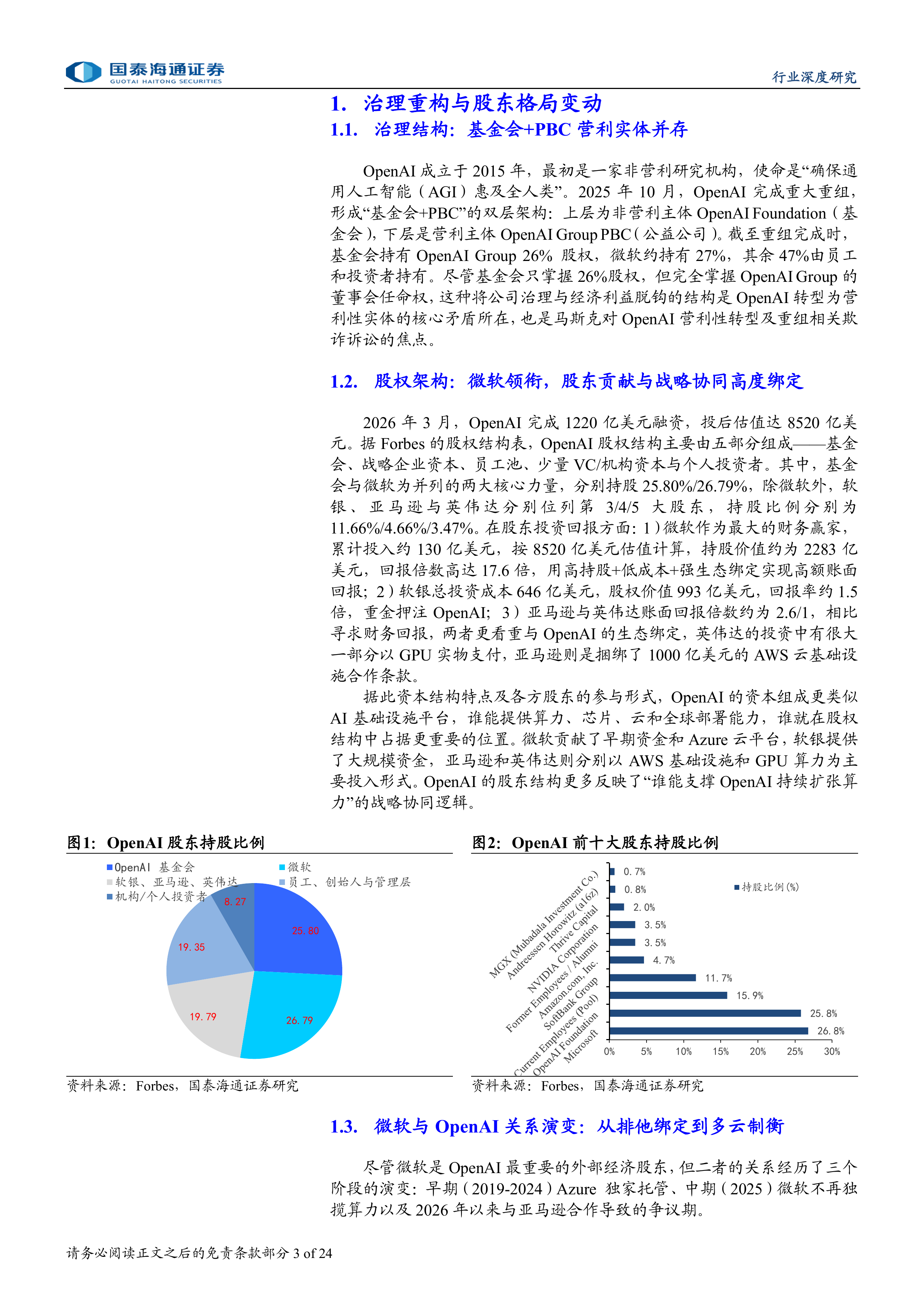 OpenAI深度研究报告：OpenAI：AI时代的基础设施与超级入口-国泰海通 第3页