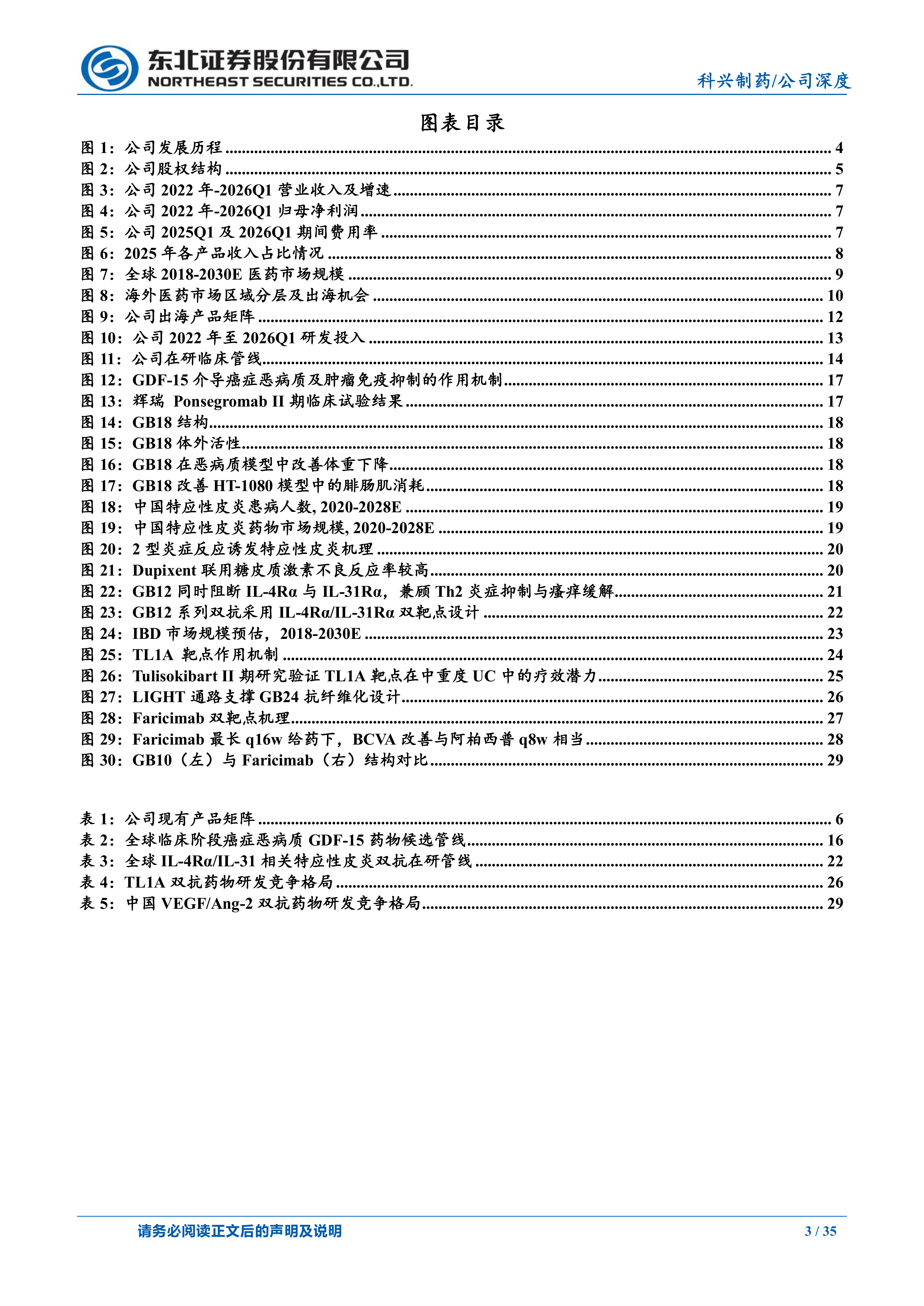 东北证券-科兴制药-688136-三十载制药积淀，创新出海迈入收获期-260630 第3页