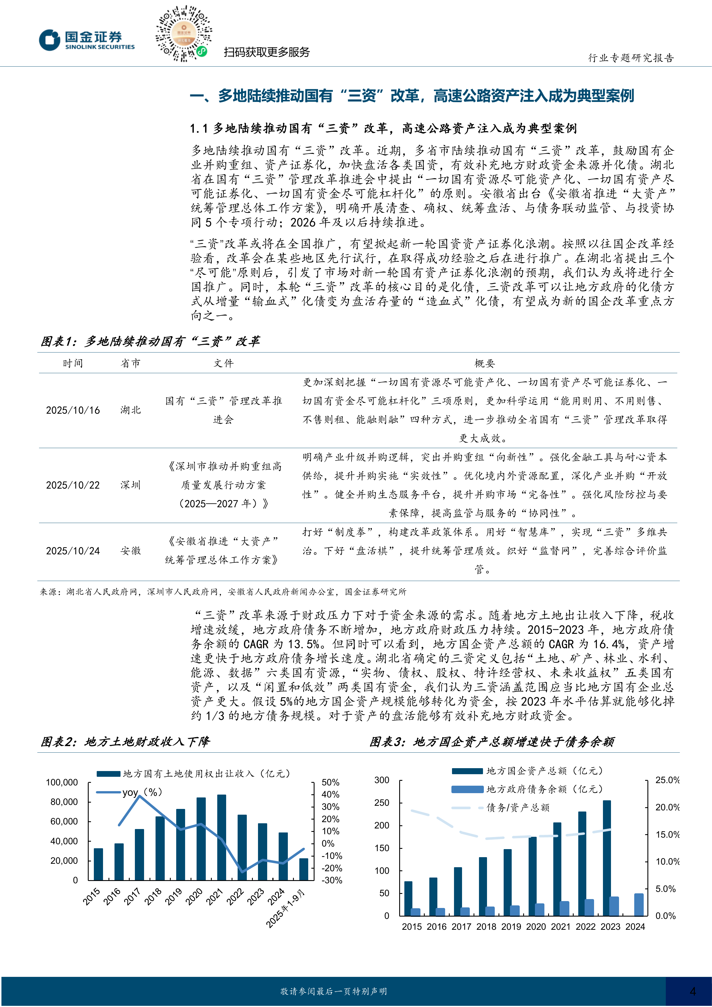 高速公路行业研究：高速公路注入成三资改革典型案例，行业有哪些资产注入机会？ 第4页