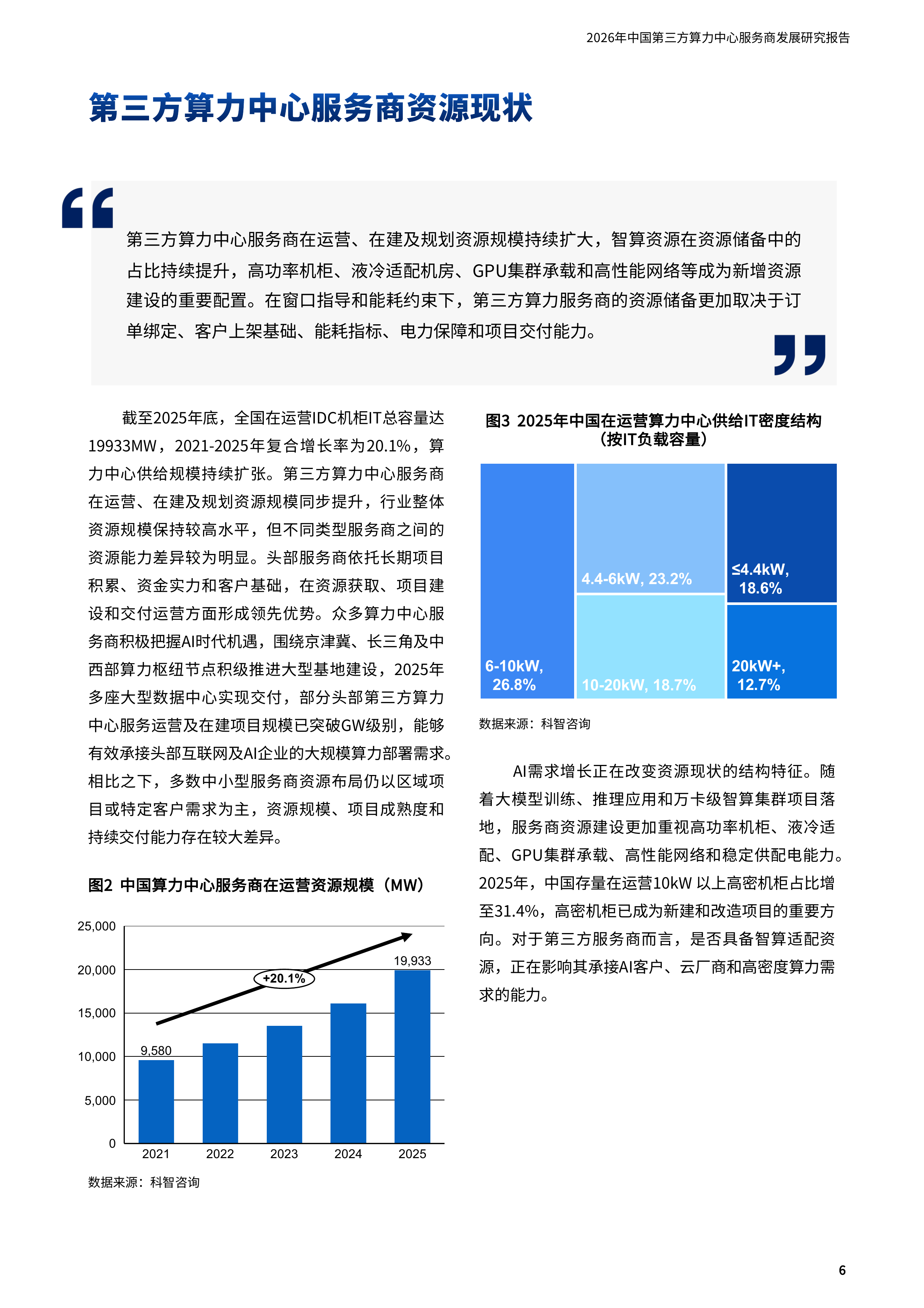 科智咨询-计算机行业：2026年中国第三方算力中心服务商发展研究报告-260707 第6页